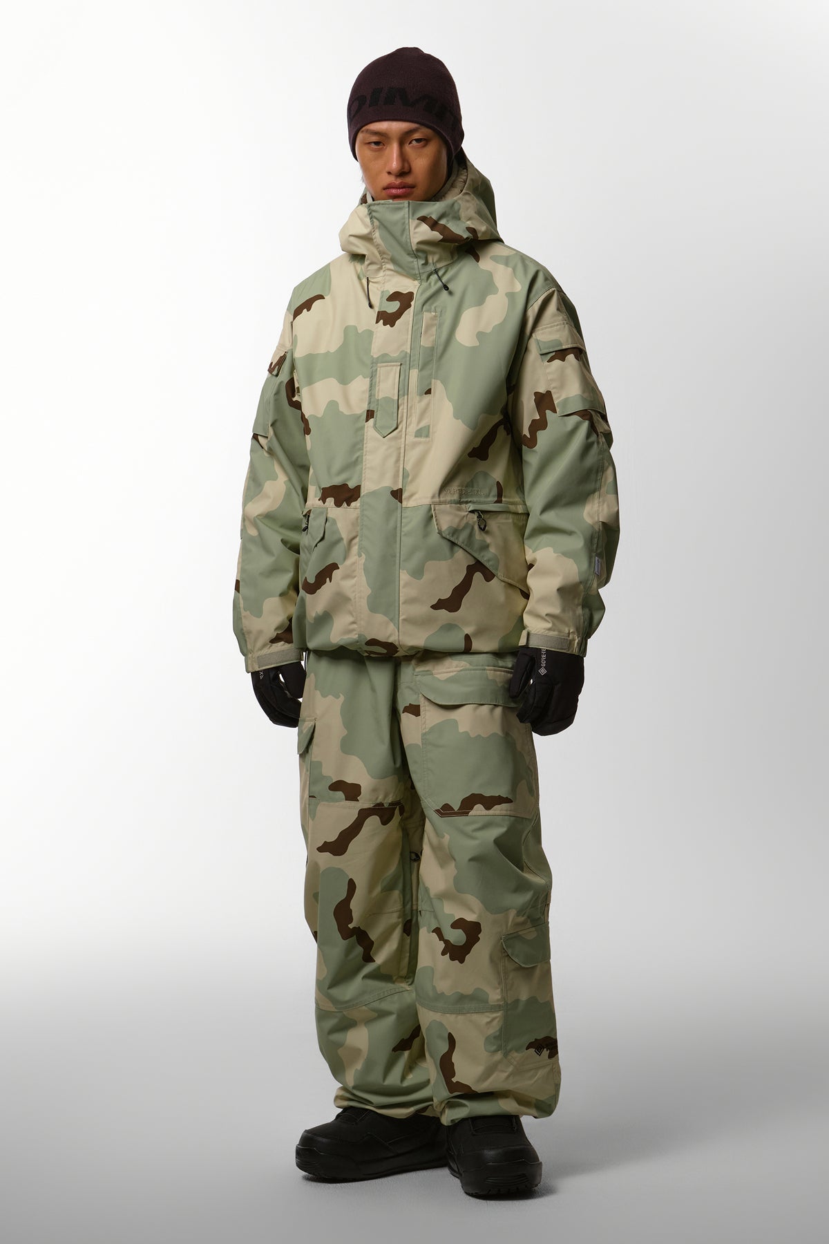 VTX BANDED CARGO PANTS (WIDE FIT LV.1) DESERT CAMO