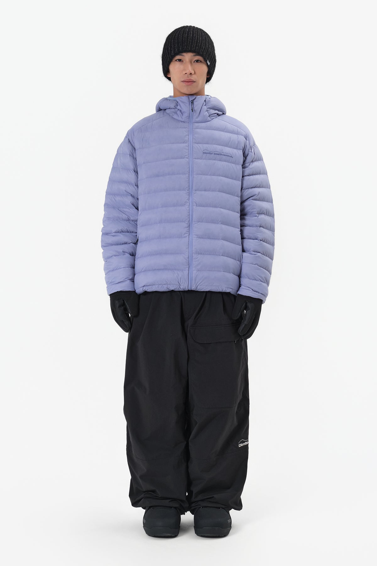 DECK WIDE BANDED PANTS (WIDE FIT LV.2) BLACK