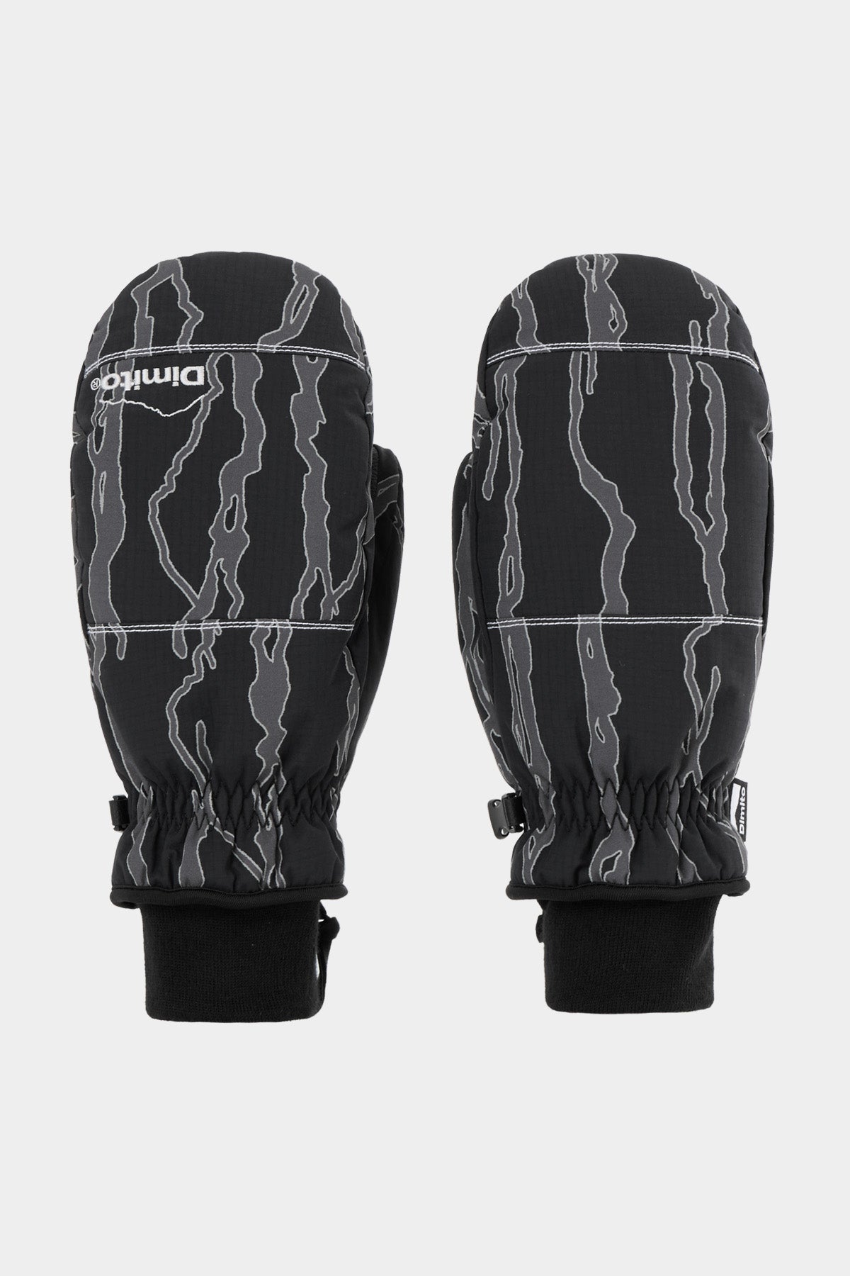 HAE REFLECTIVE LINE MITTEN HAE MT BLACK
