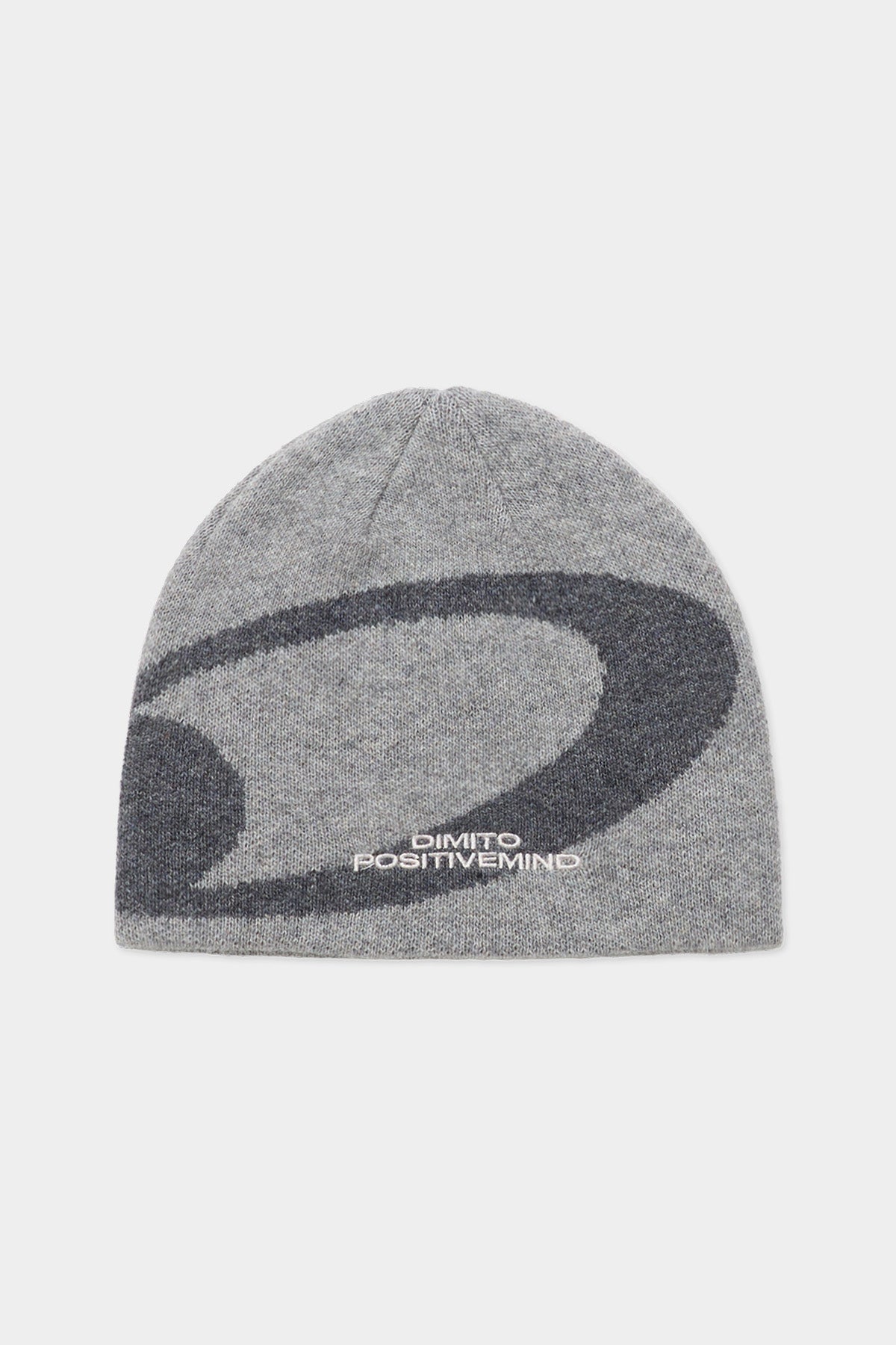 NEW BIG LOGO BEANIE WARM GREY