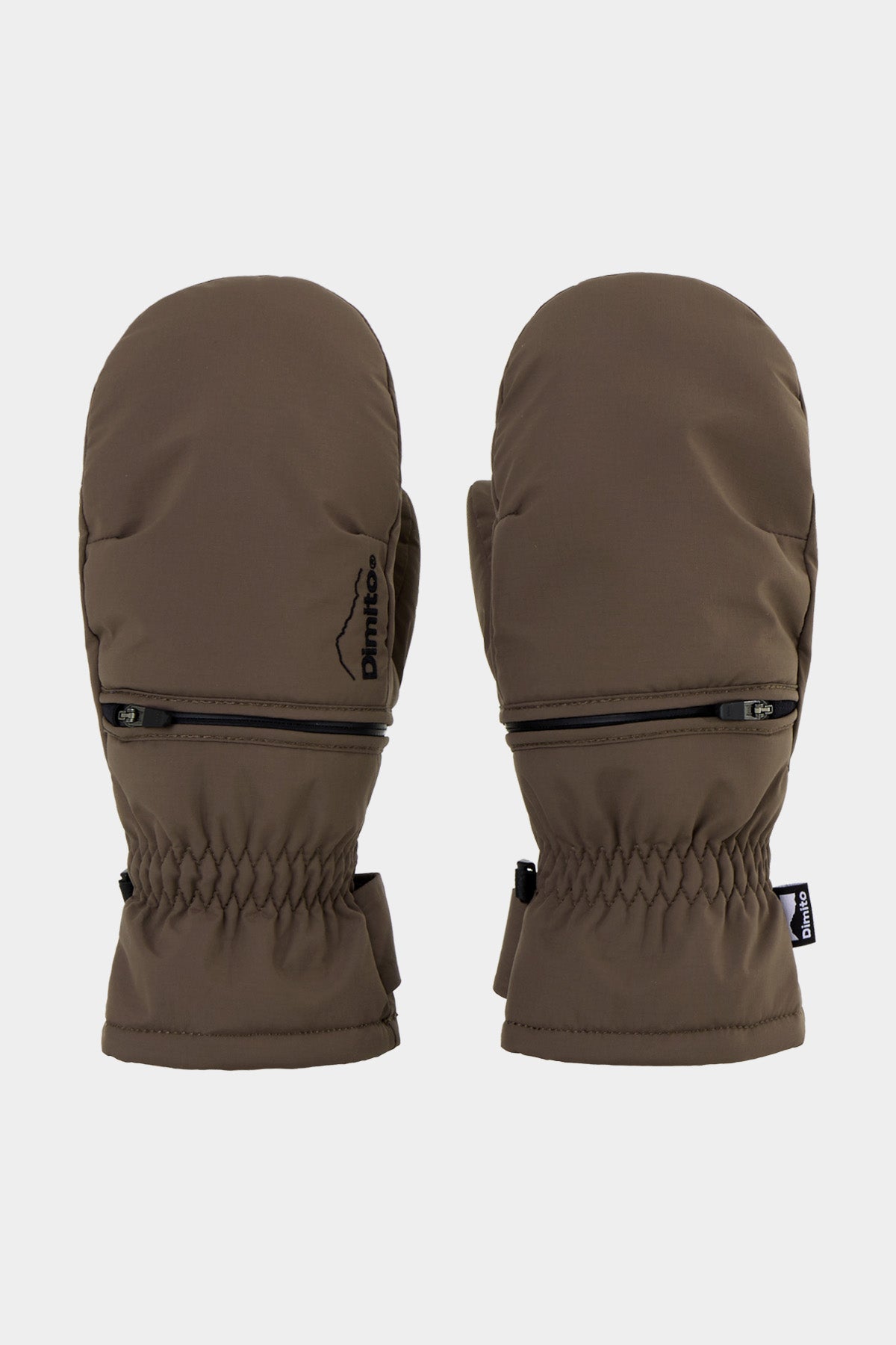 25 EASY OPEN MITTEN DARK BROWN