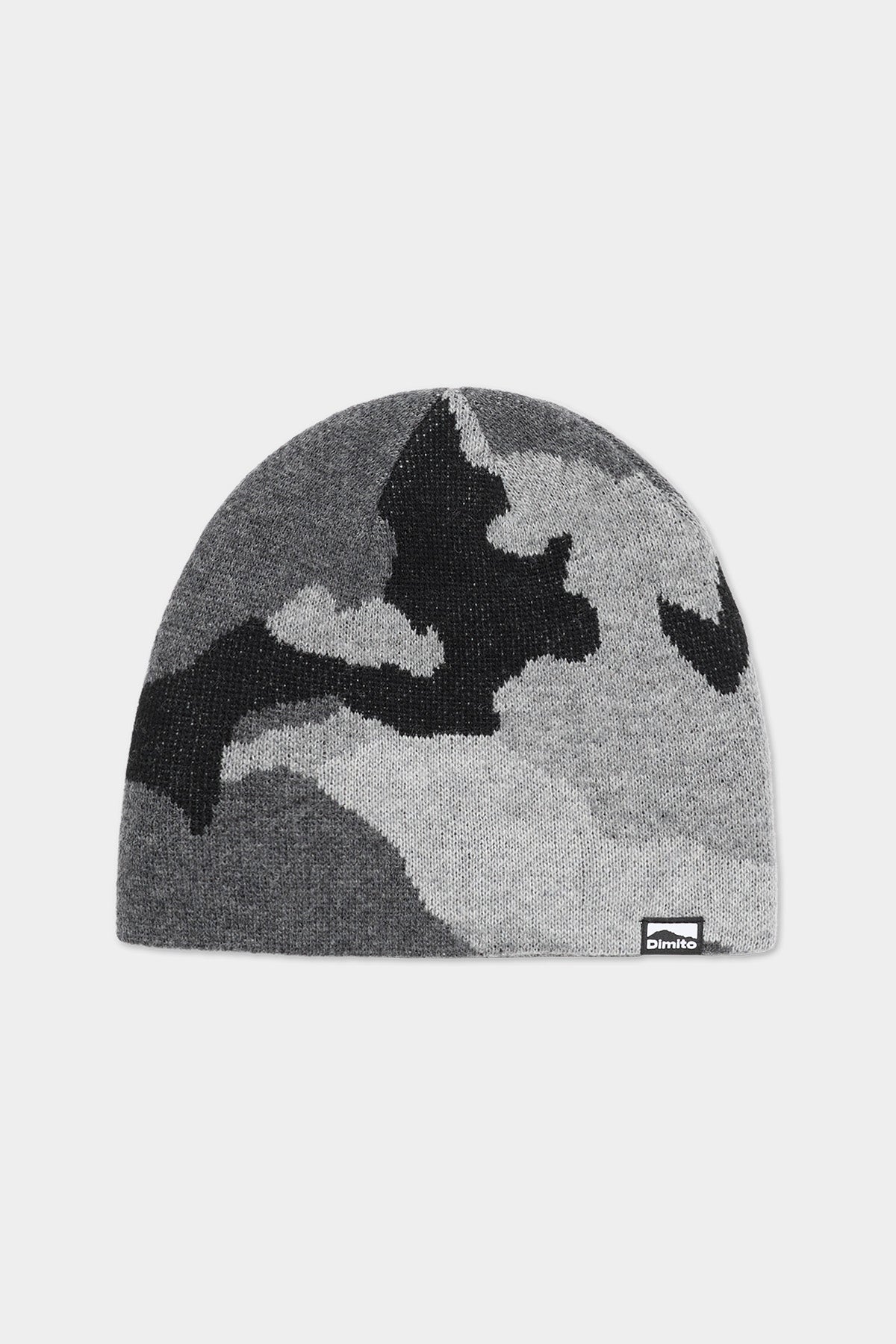 CAMO BEANIE GREY CAMO