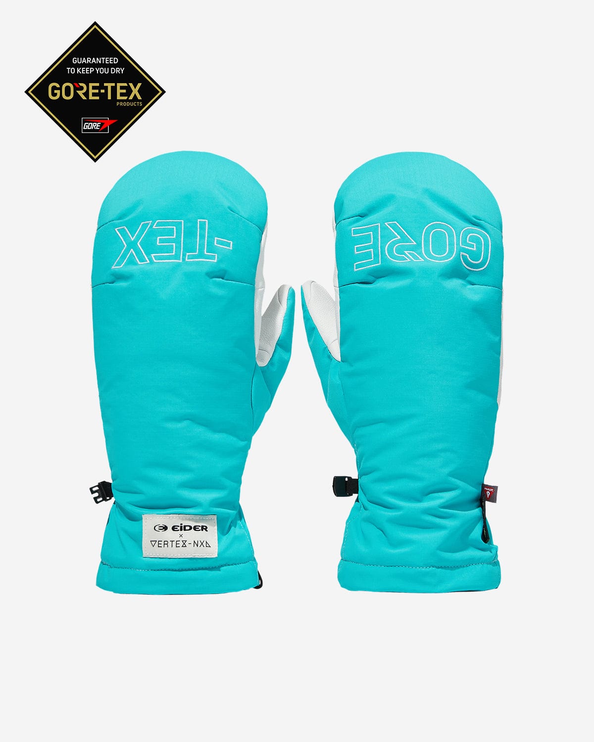 GORE-TEX LOGO (VTX X EIDER) MITTEN AQUA