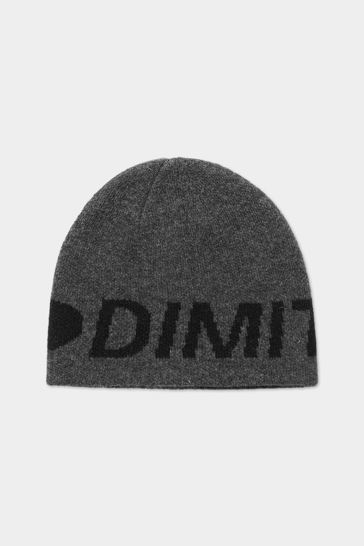 NEW LOGO BEANIE CHARCOAL