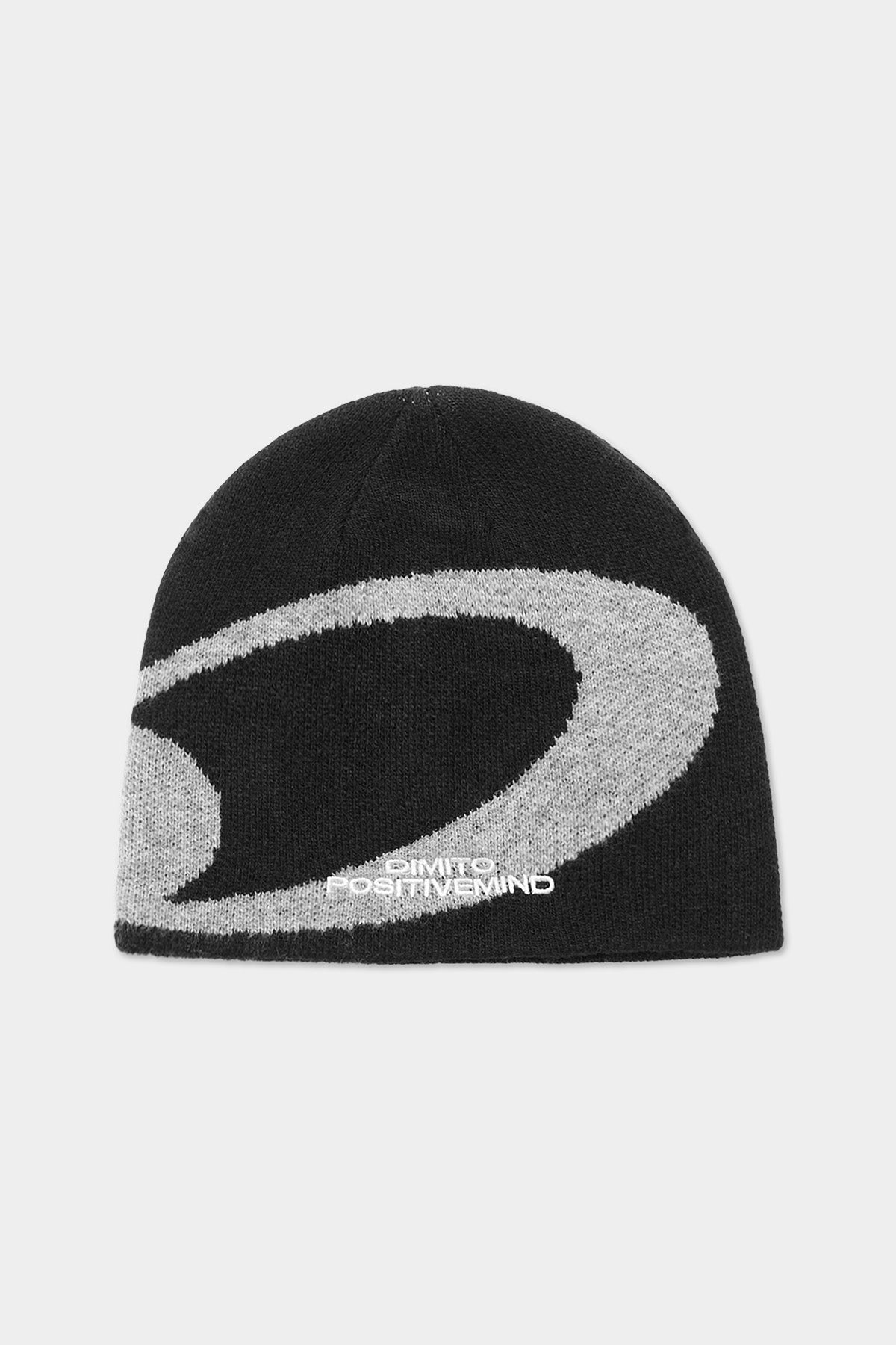 NEW BIG LOGO BEANIE BLACK