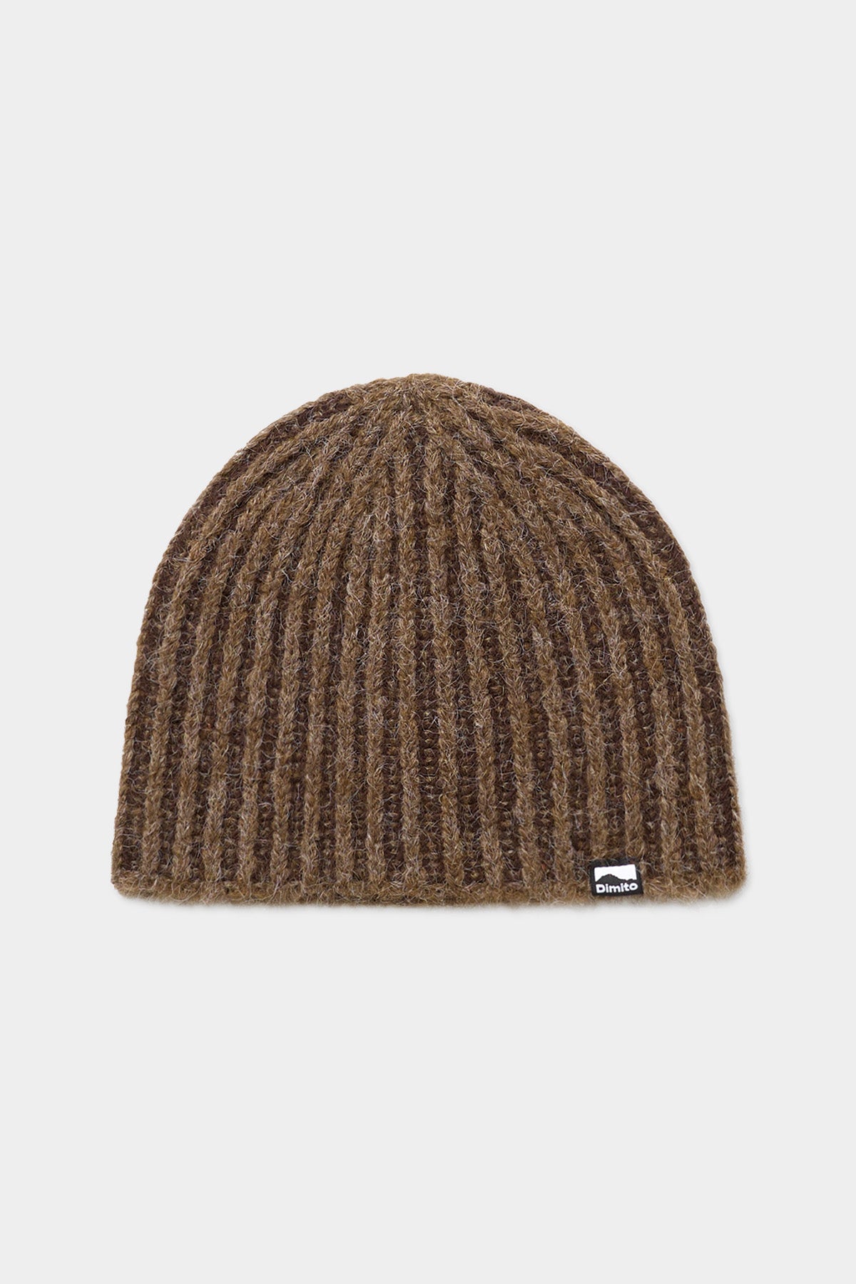 25 TWOTONE BEANIE CAMEL