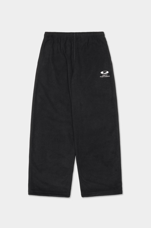 25 FLEECE PANTS BLACK