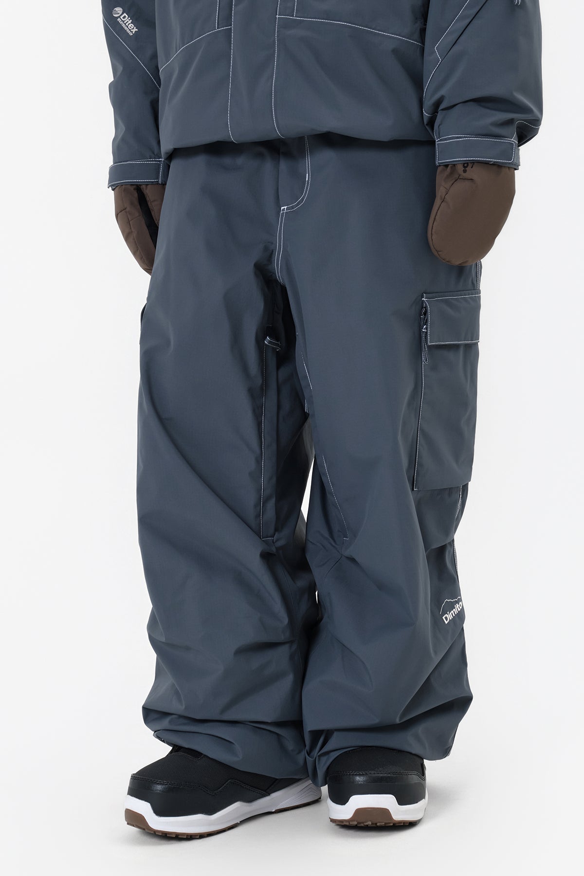 WORKS LINE PANTS (WIDE FIT LV.1) DARK SLATE