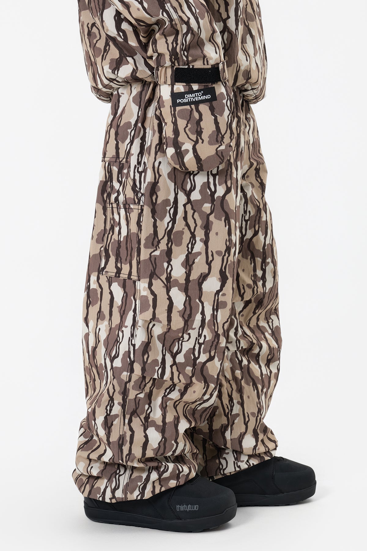 CARPENTER WIDE PANTS (WIDE FIT LV.1) HAE DESERT CAMO