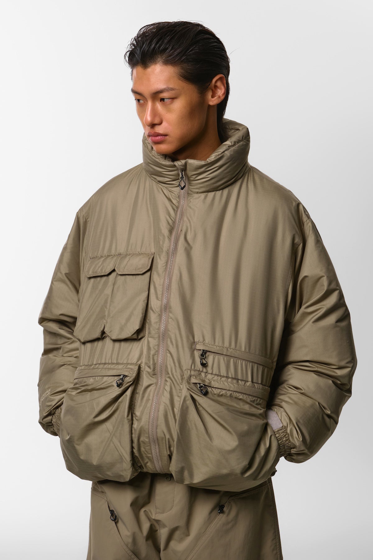VTX UTILITY DOWN JACKET DEEP BEIGE