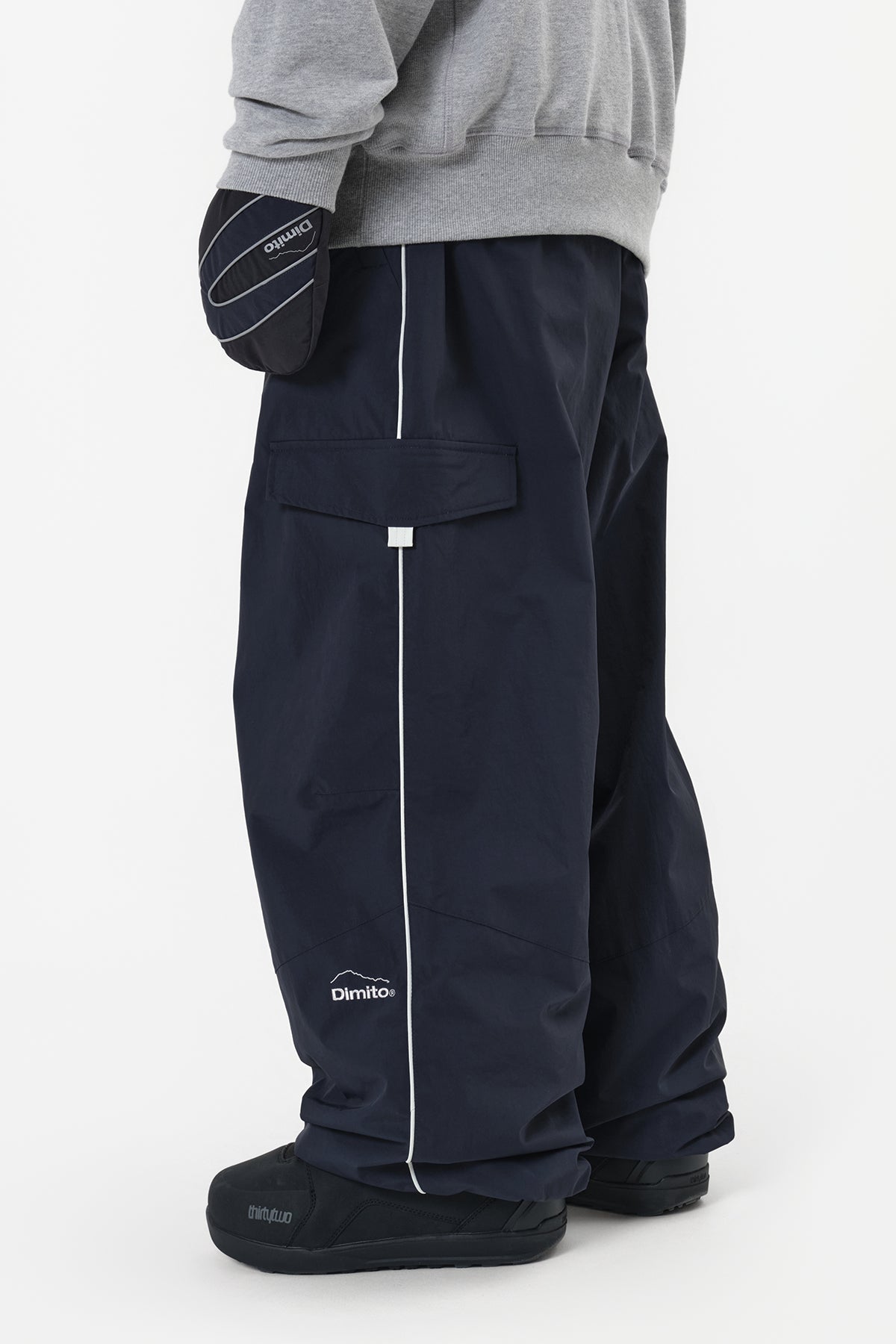25 AIR FORCE BANDED PANTS (WIDE FIT LV.1) DARK NAVY