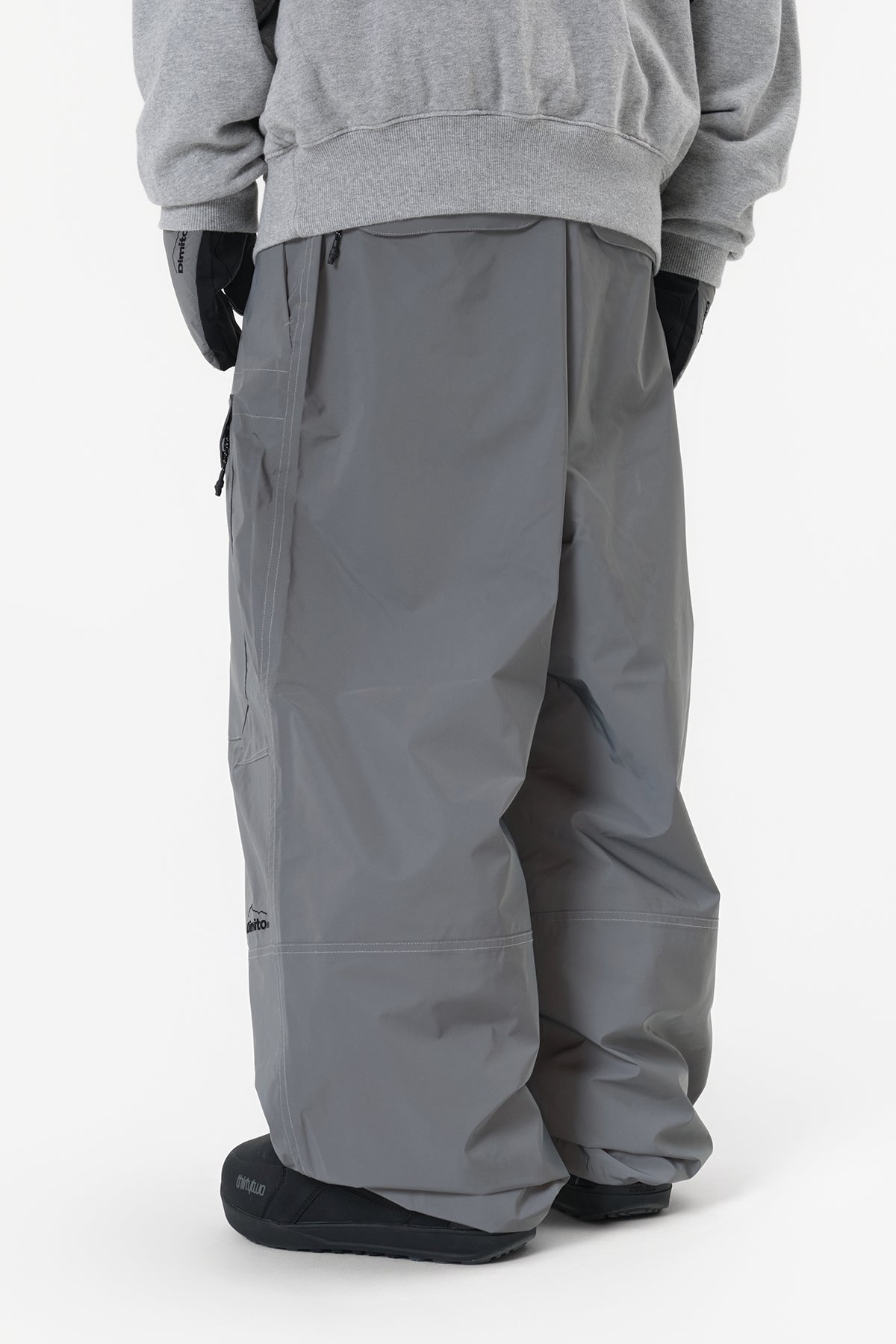 DECK WIDE BANDED PANTS (WIDE FIT LV.2) REFLECTIVE SILVER