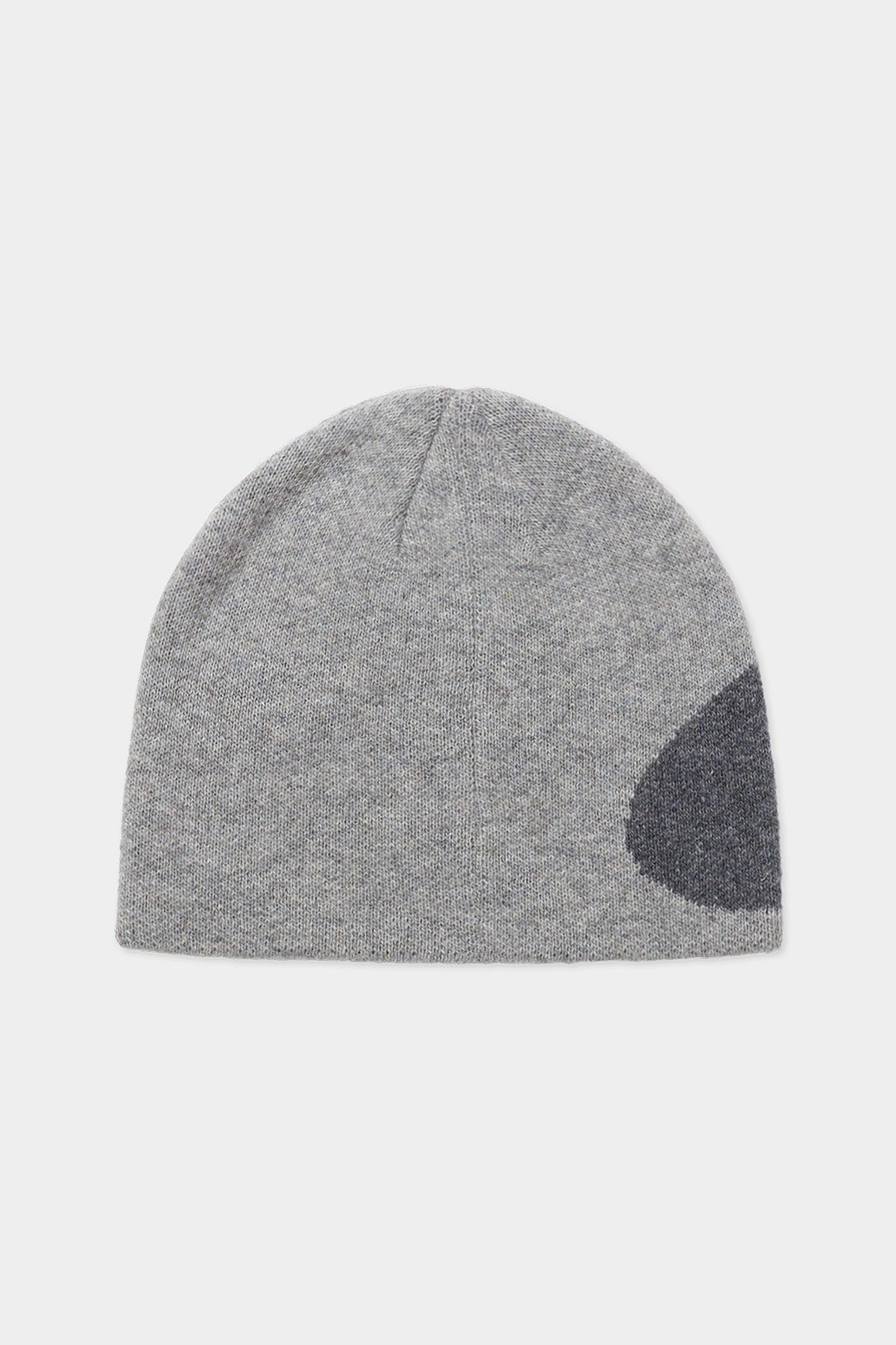 NEW BIG LOGO BEANIE WARM GREY
