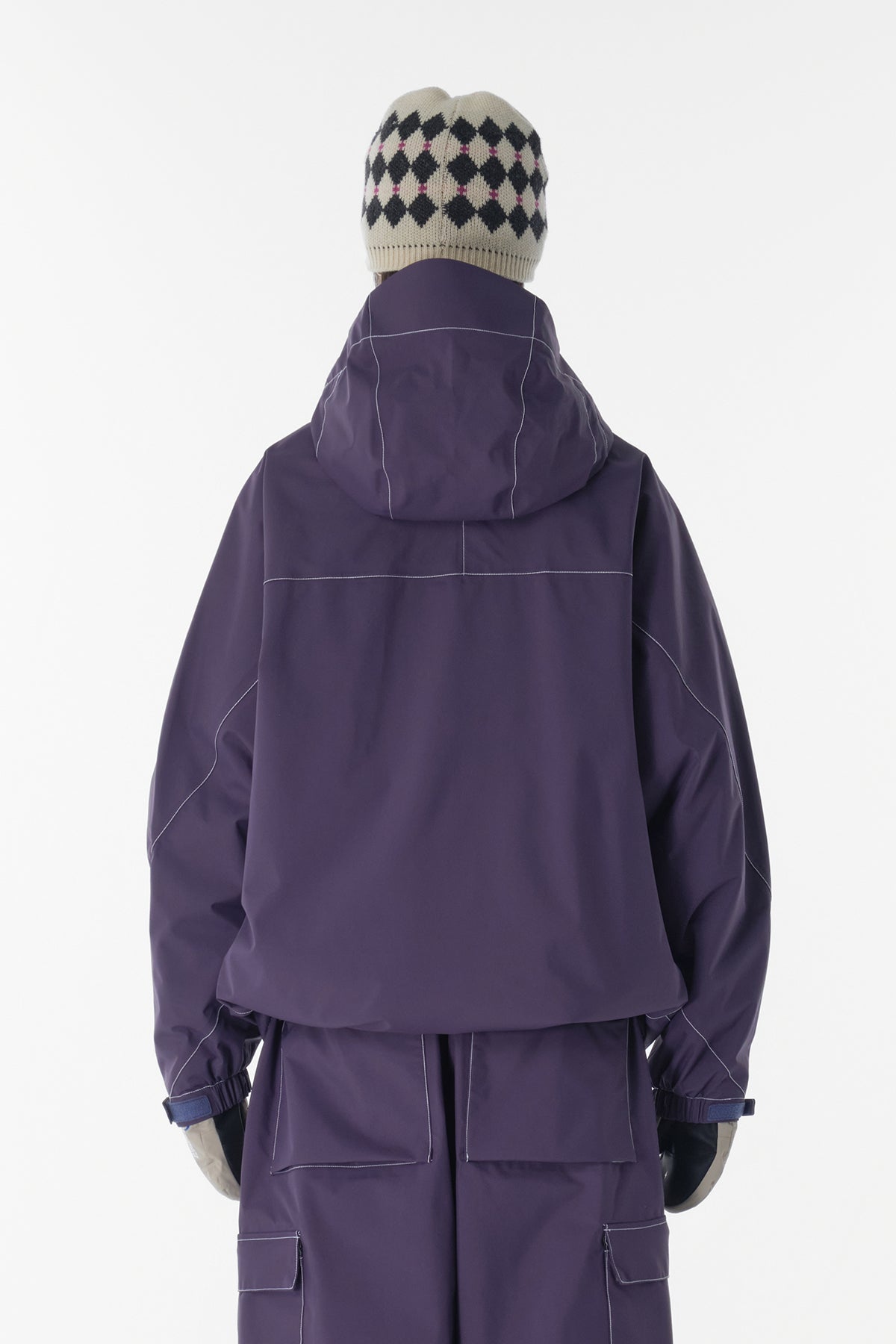 WORKS LINE JACKET GRAPE