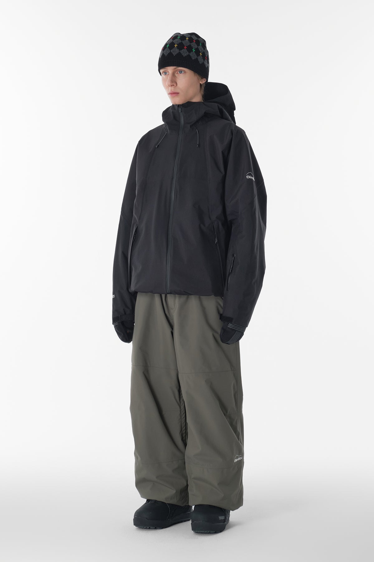 25 QUASAR FULL ZIP JACKET BLACK
