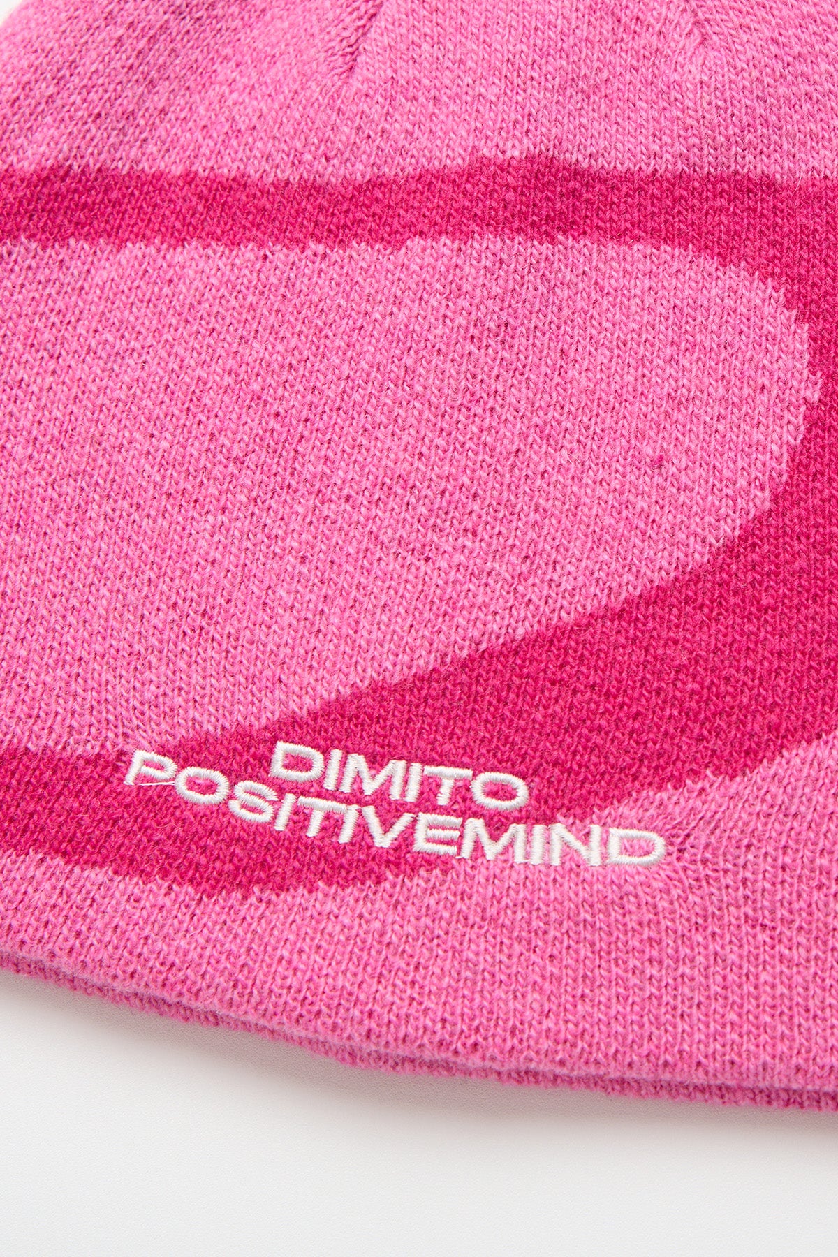 NEW BIG LOGO BEANIE PINK