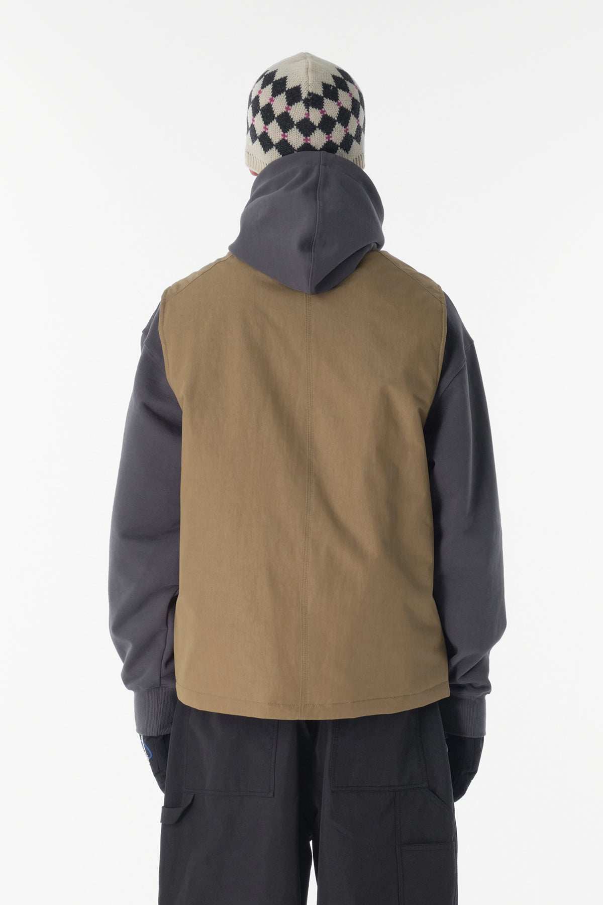 OVER VEST FADE WALNUT