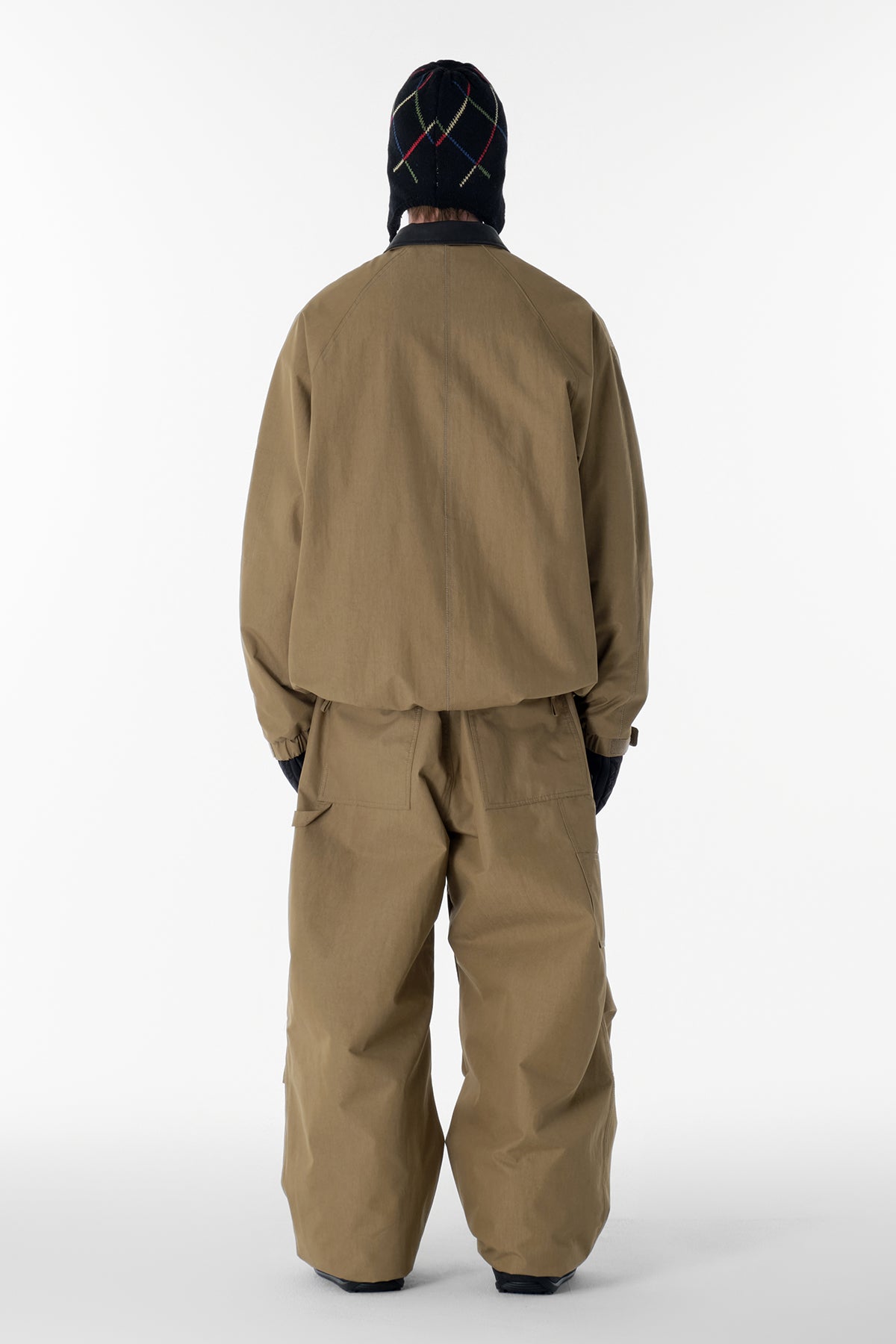 CARPENTER WIDE PANTS (WIDE FIT LV.1) FADE WALNUT