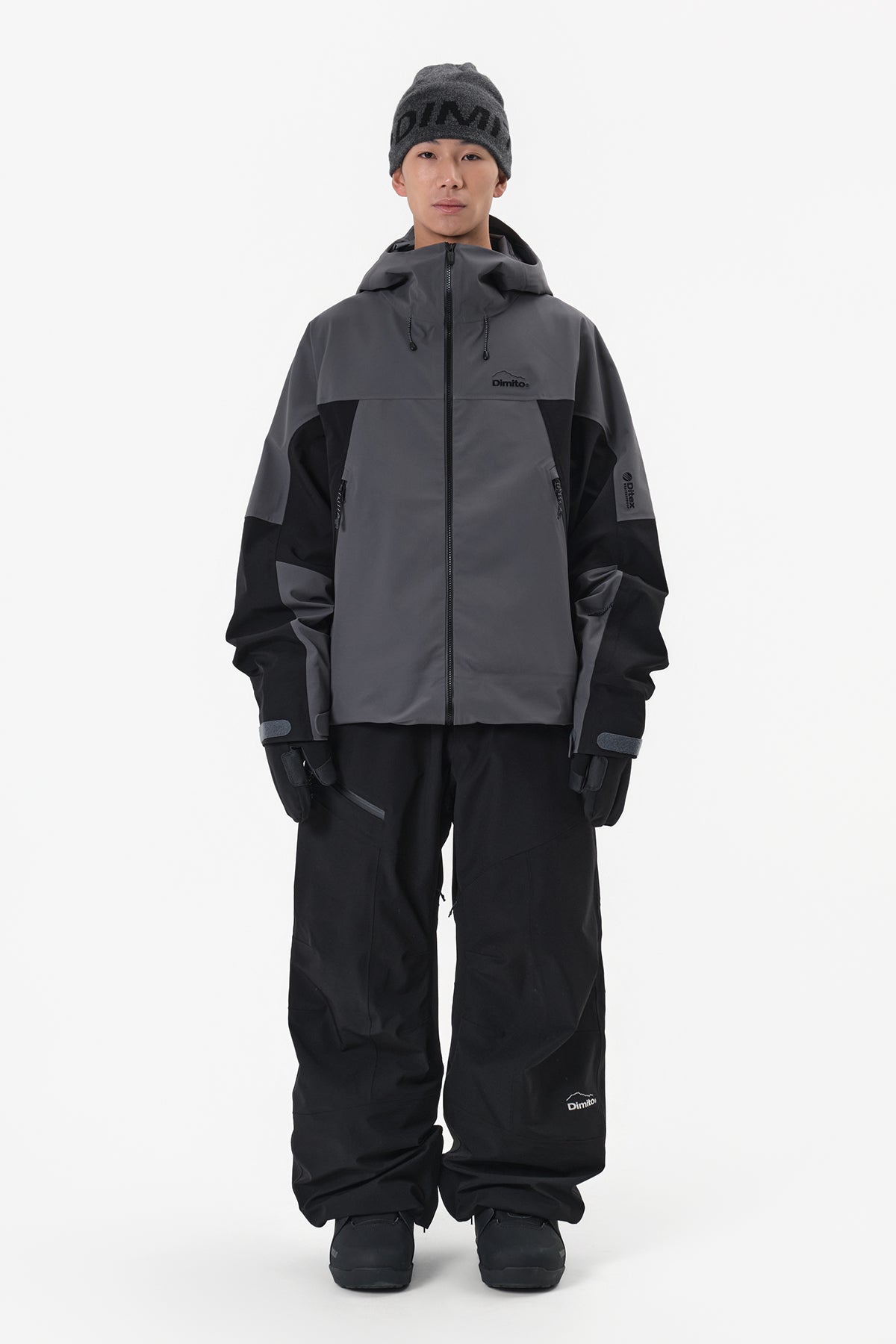 25 LEVEL 2L PANTS (RELAXED FIT) BLACK