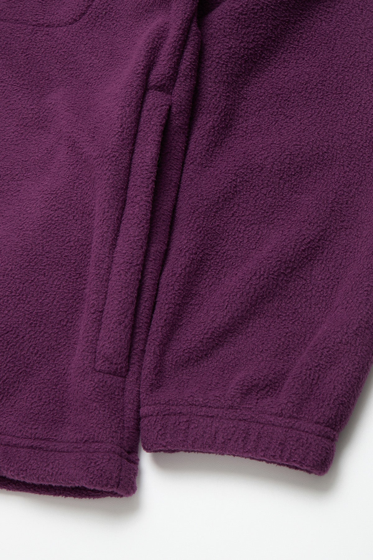 25 FLEECE HALF ZIP VIOLET