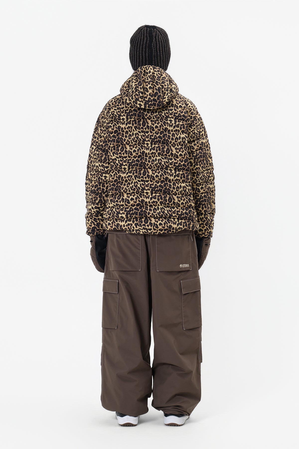 WORKS LINE PANTS (WIDE FIT LV.1) DARK BROWN