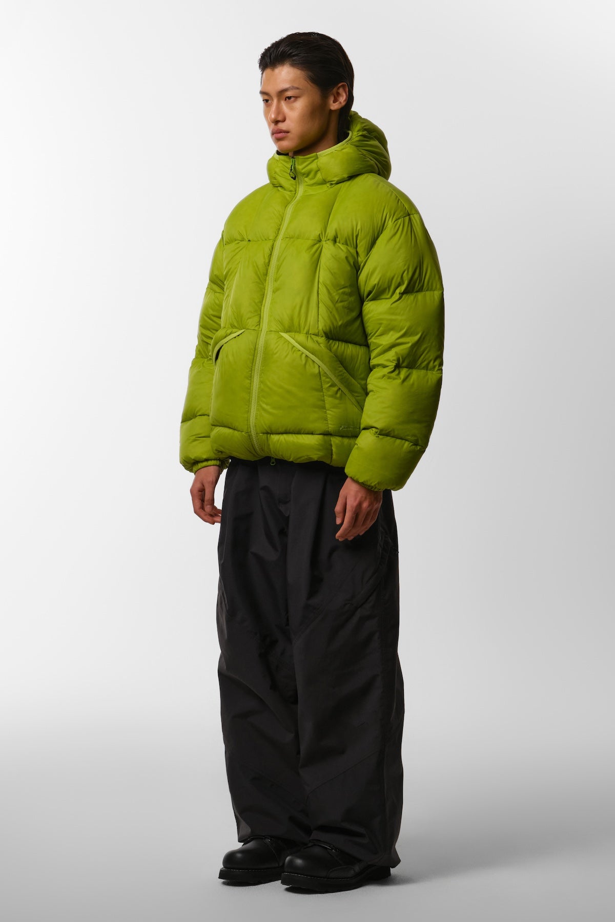 25 VTX EASY PLUS HD GOOSE DOWN JACKET SLATE LIME (Ship-out date : 25.10.22 KST)