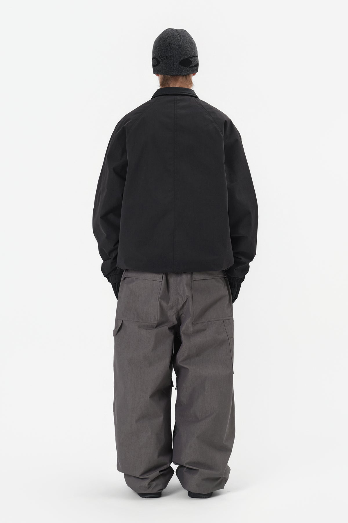 CARPENTER WIDE PANTS (WIDE FIT LV.1) FADE GREY