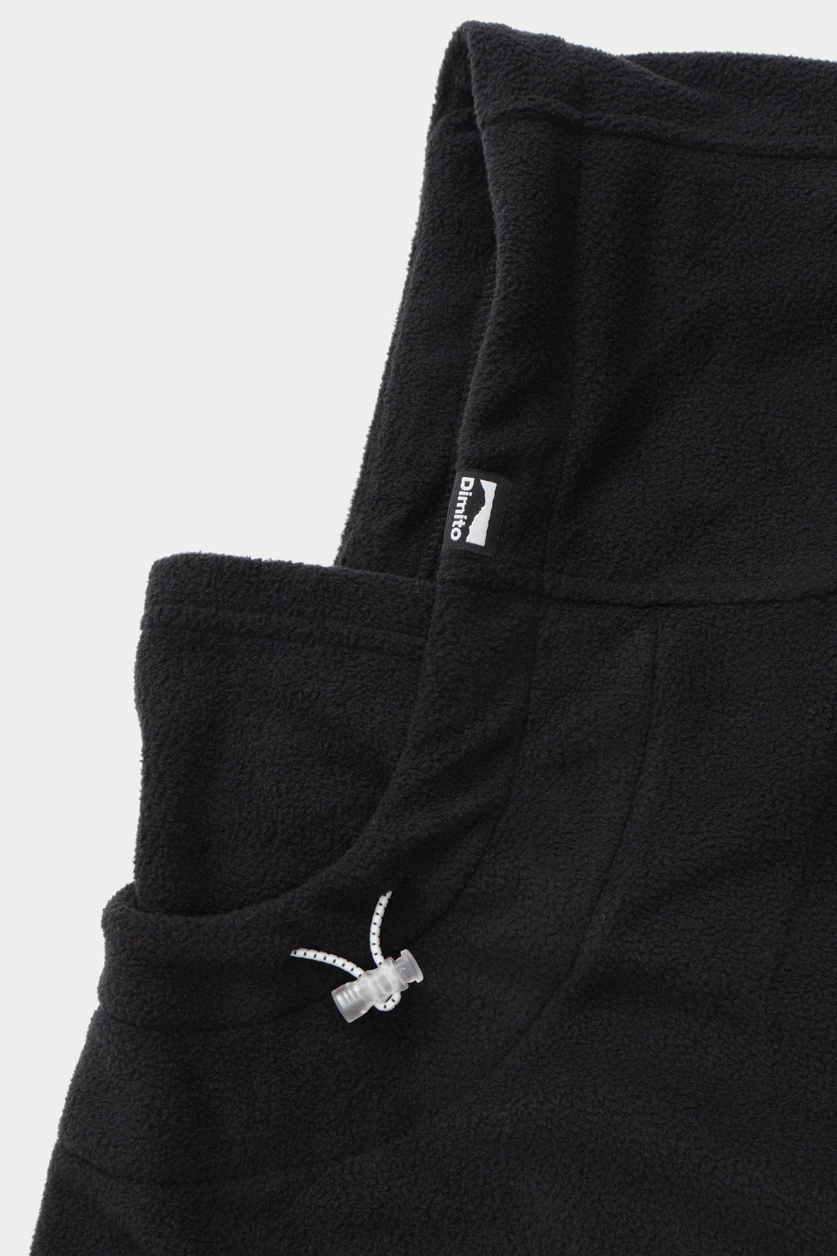 25 FLEECE HOODWARMER BLACK