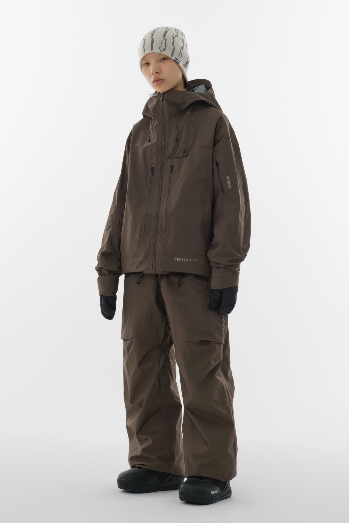 VTX TACTIC 2L PANTS (RELAXED FIT) DARK BROWN