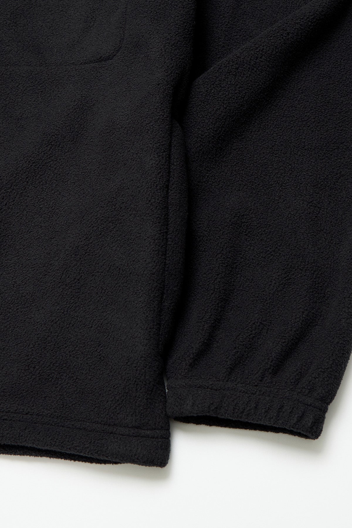 25 FLEECE HALF ZIP BLACK