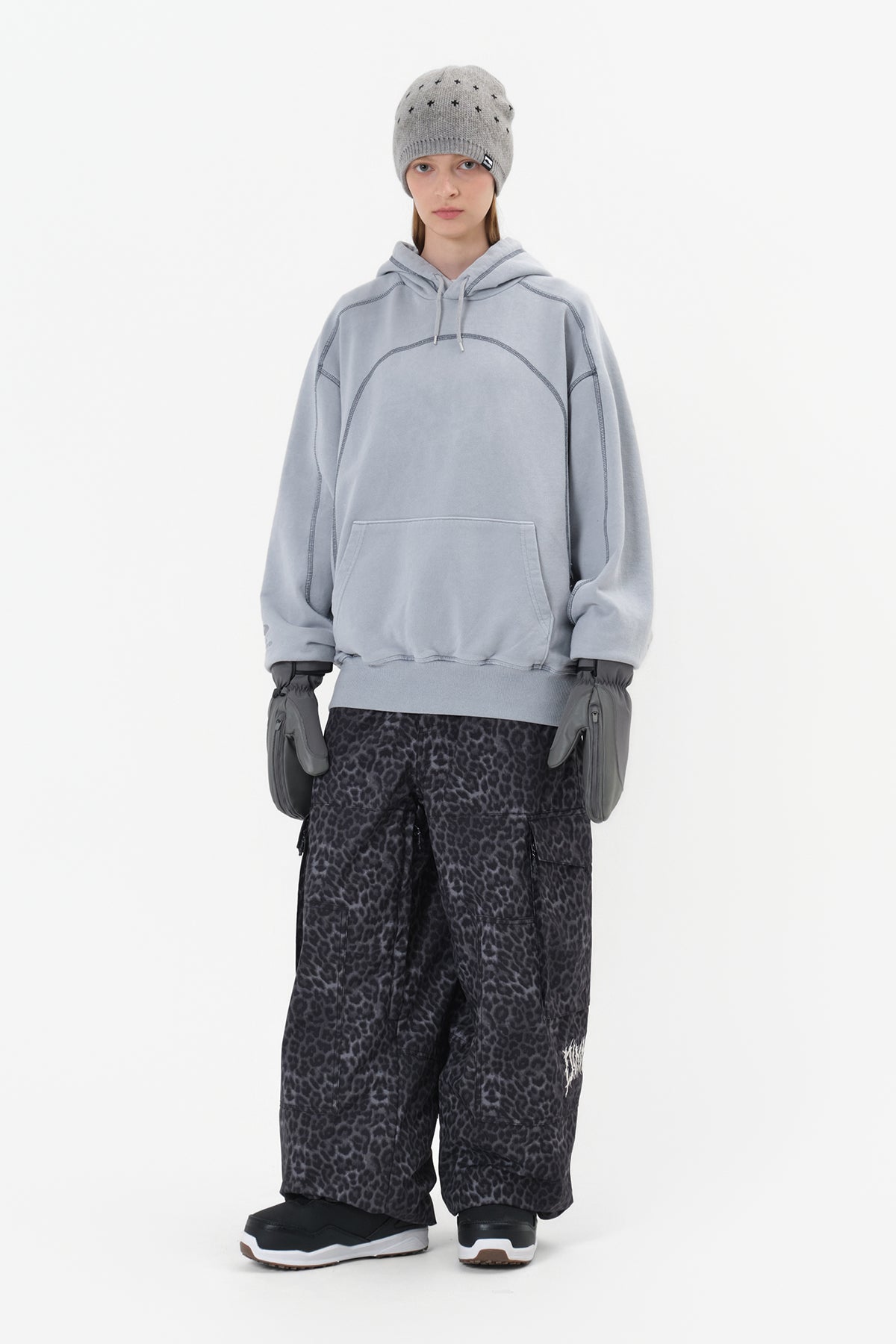 VOLT CARGO BIG PANTS (WIDE FIT LV.1) LEO BLACK