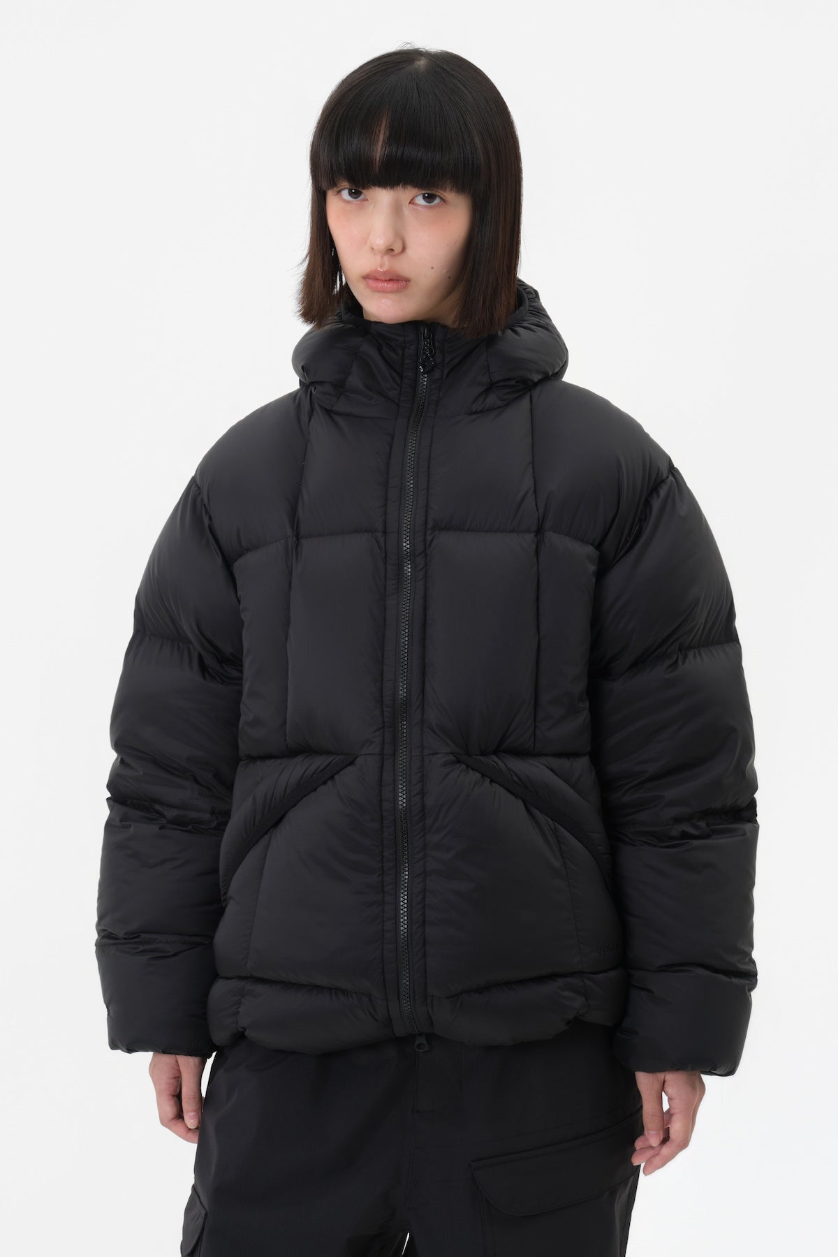 25 VTX EASY PLUS HD GOOSE DOWN JACKET BLACK (Ship-out date : 25.10.22 KST)