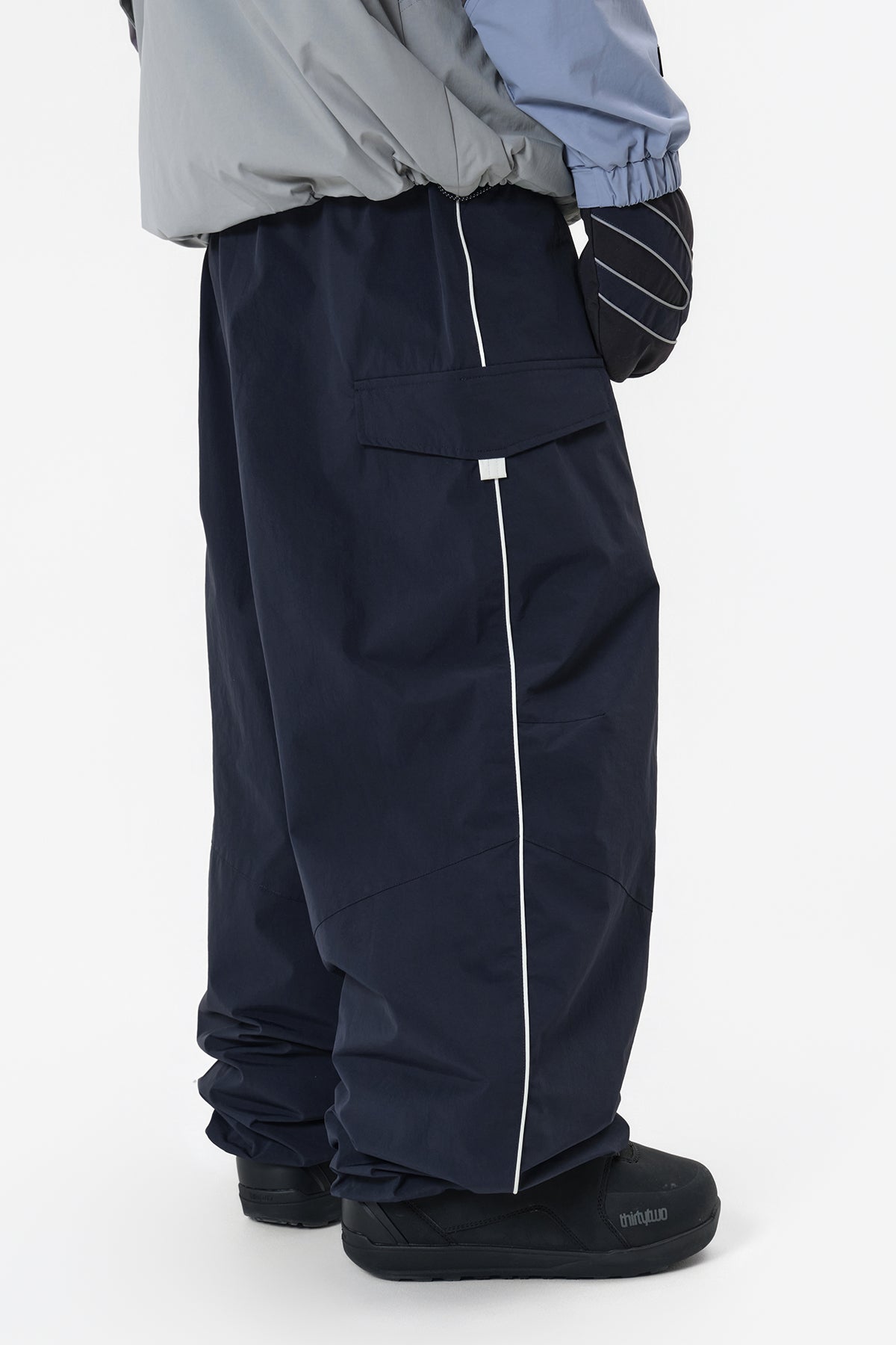 25 AIR FORCE BANDED PANTS (WIDE FIT LV.1) DARK NAVY