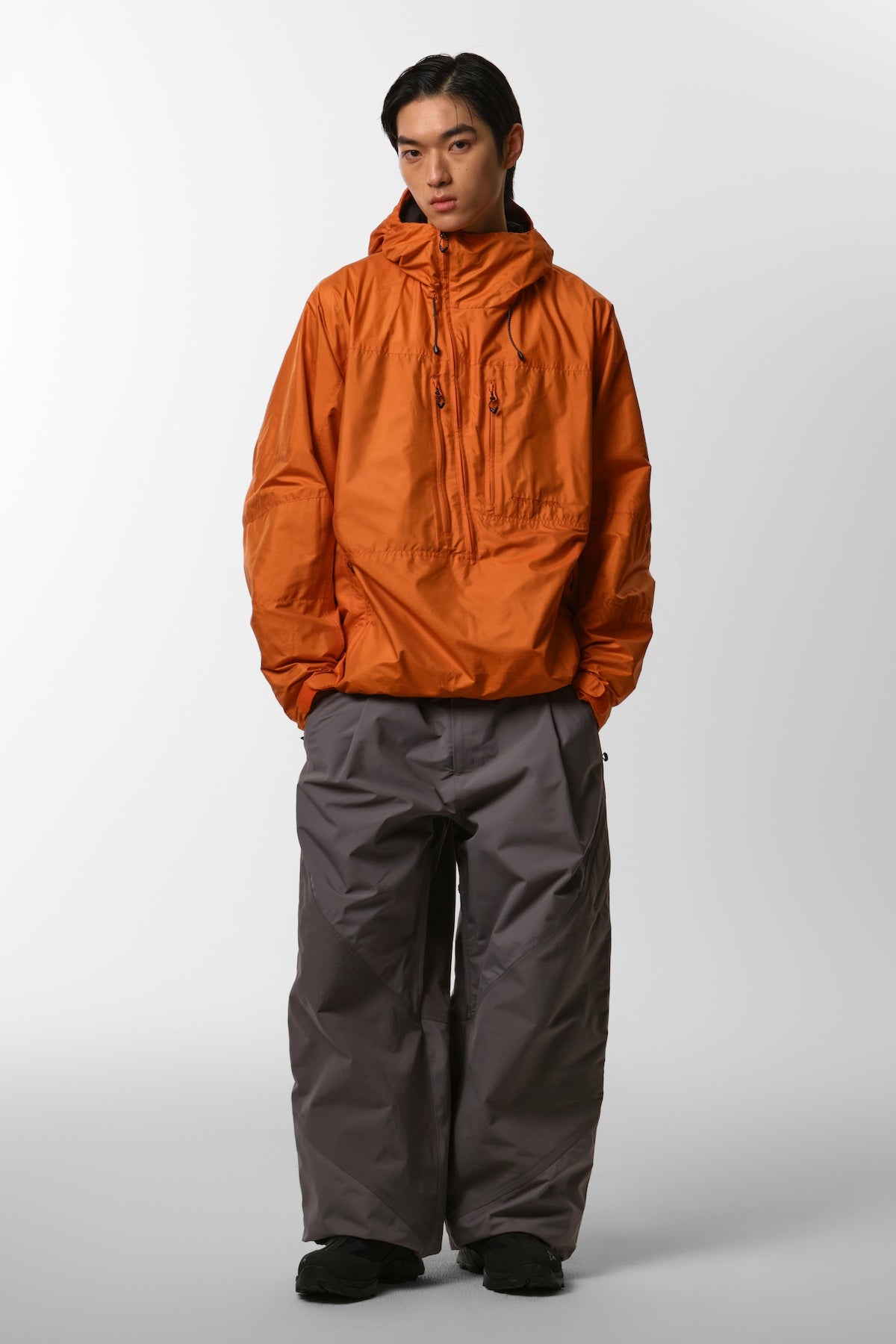 VTX WIND ANORAK JACKET DEEP ORANGE