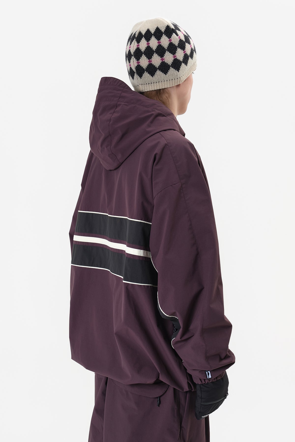 LINE WIND JACKET WINE