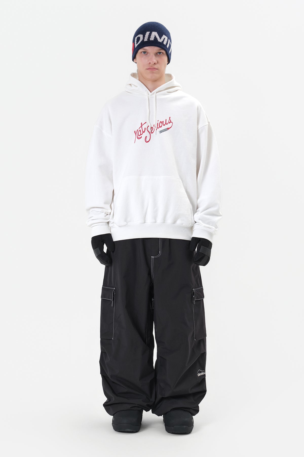 WORKS LINE PANTS (WIDE FIT LV.1) BLACK