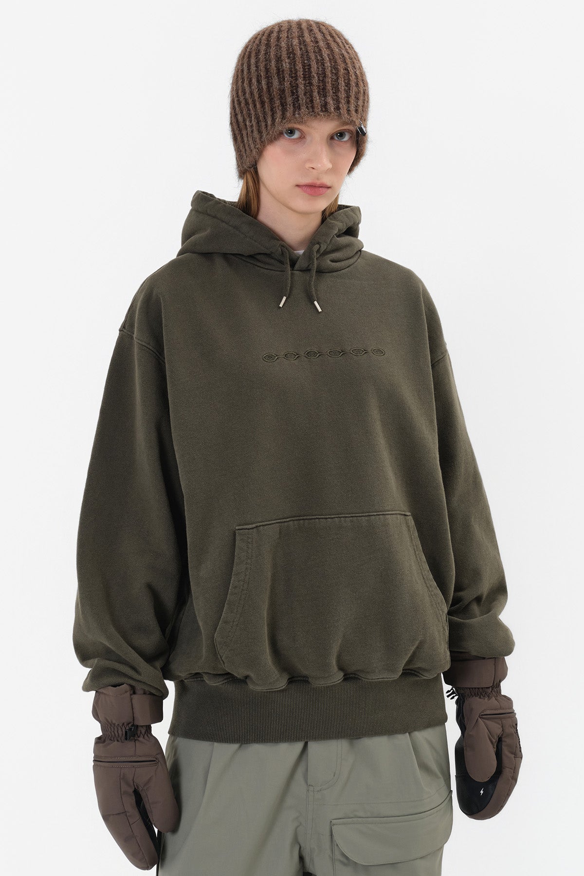 25 TWOTONE BEANIE CAMEL