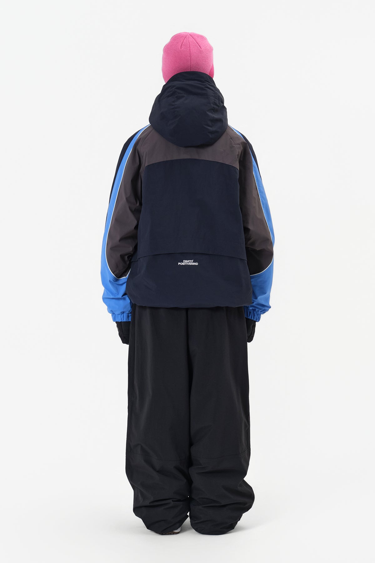 WAVE PADDED JACKET DARK NAVY