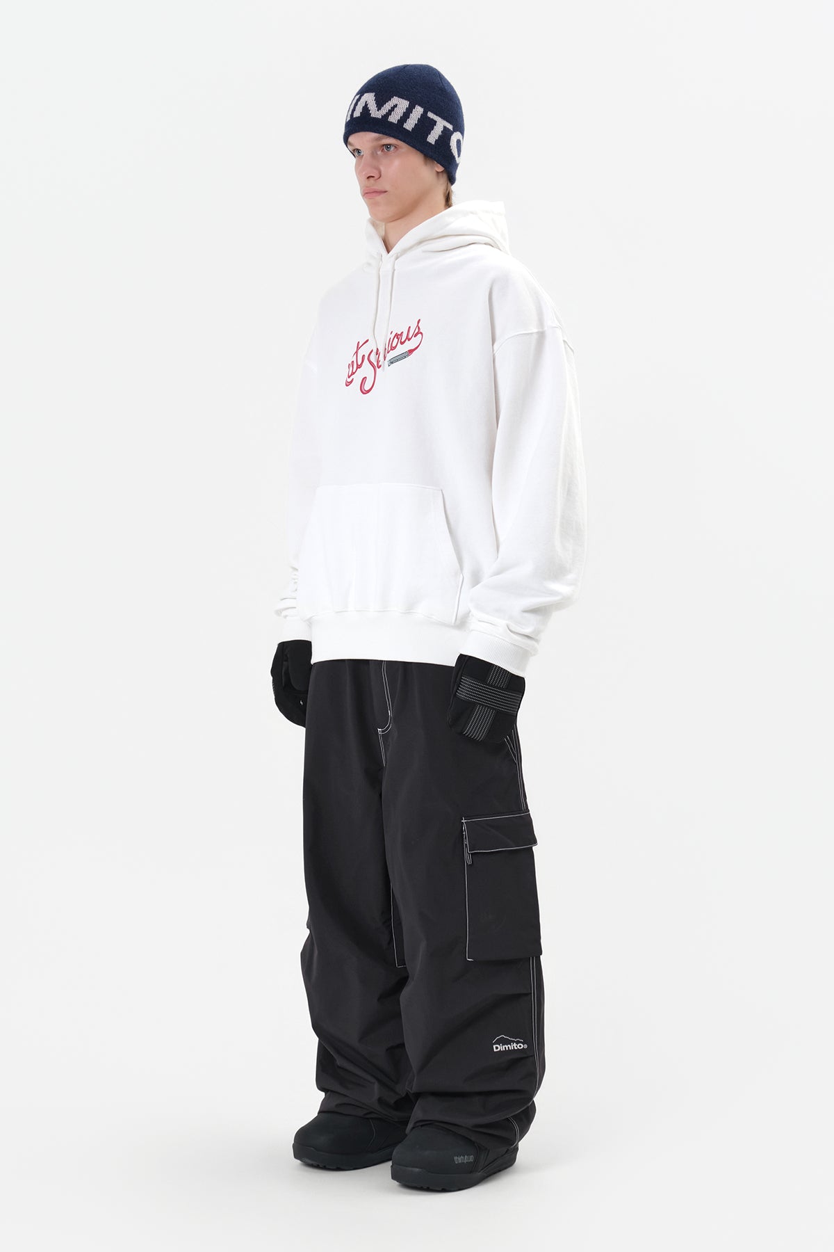 WORKS LINE PANTS (WIDE FIT LV.1) BLACK