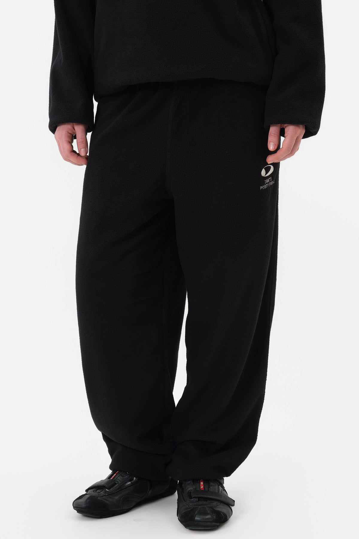 25 FLEECE PANTS BLACK