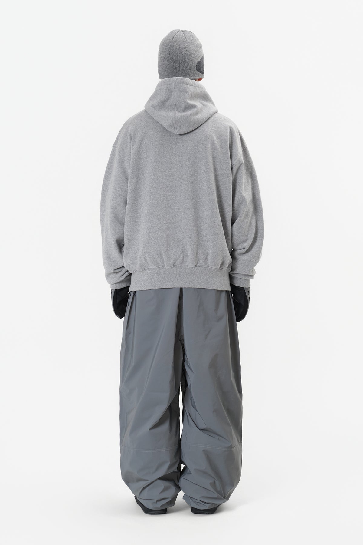 DECK WIDE BANDED PANTS (WIDE FIT LV.2) REFLECTIVE SILVER
