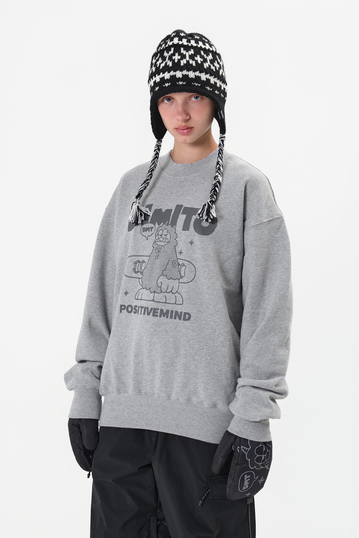 TURRI SWEATSHIRT ASH