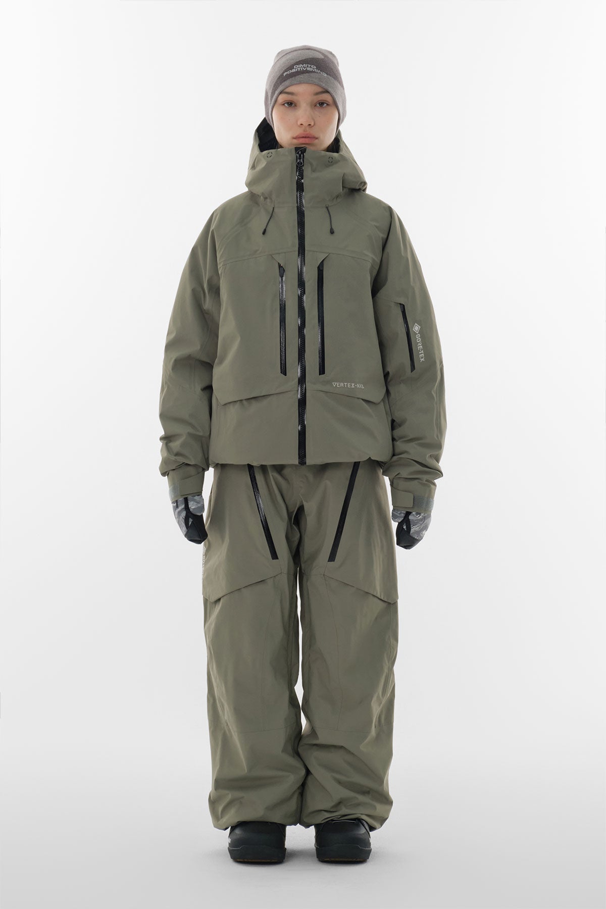 GORE-TEX ZIP VENT MITTEN TIGER GREY CAMO (Ship-out date : 25.11.12 KST)