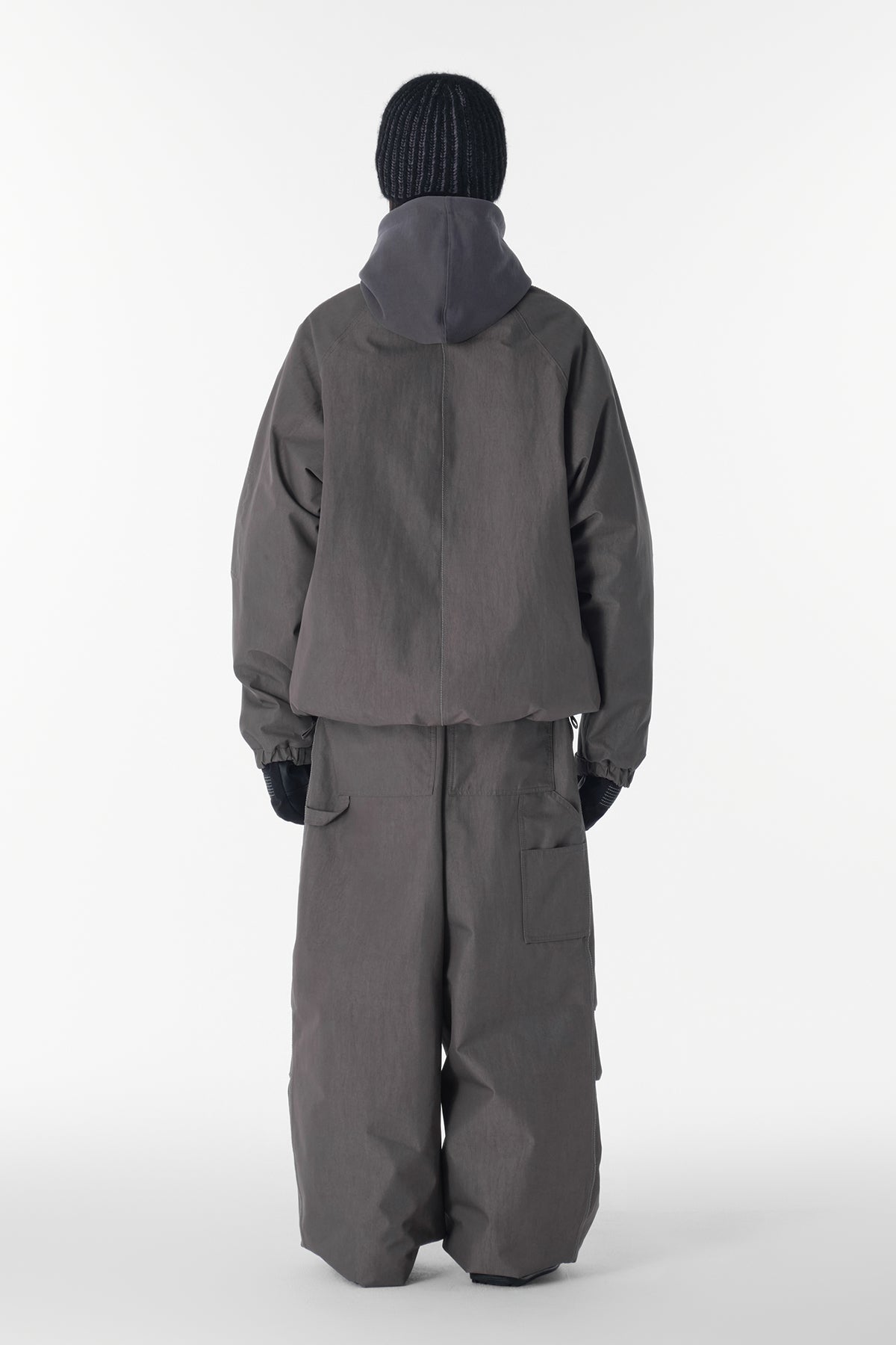 CARPENTER WIDE PANTS (WIDE FIT LV.1) FADE GREY