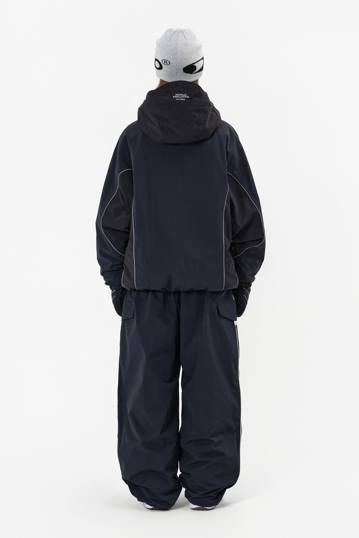 25 AIR FORCE BANDED PANTS (WIDE FIT LV.1) DARK NAVY