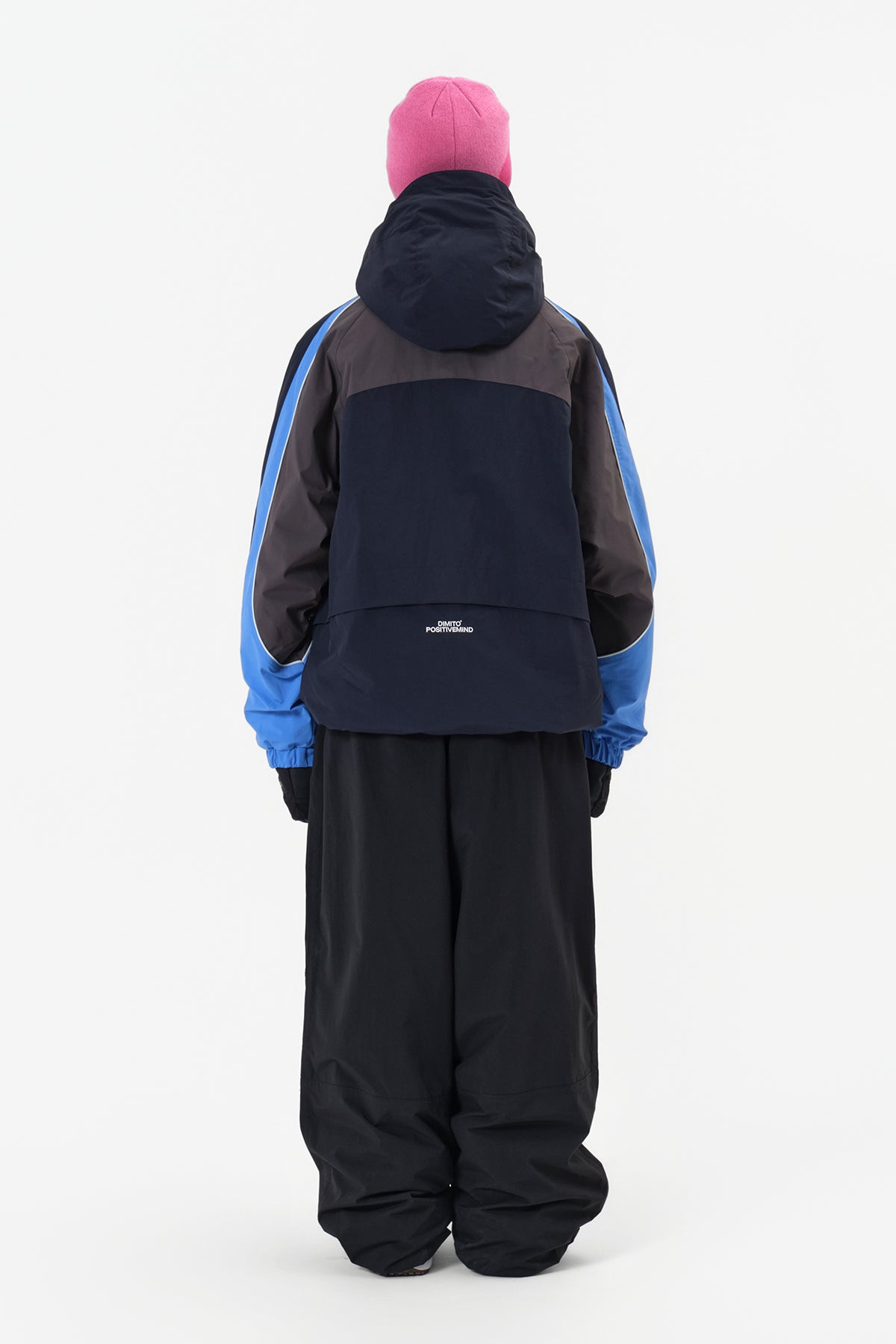 DECK WIDE BANDED PANTS (WIDE FIT LV.2) BLACK