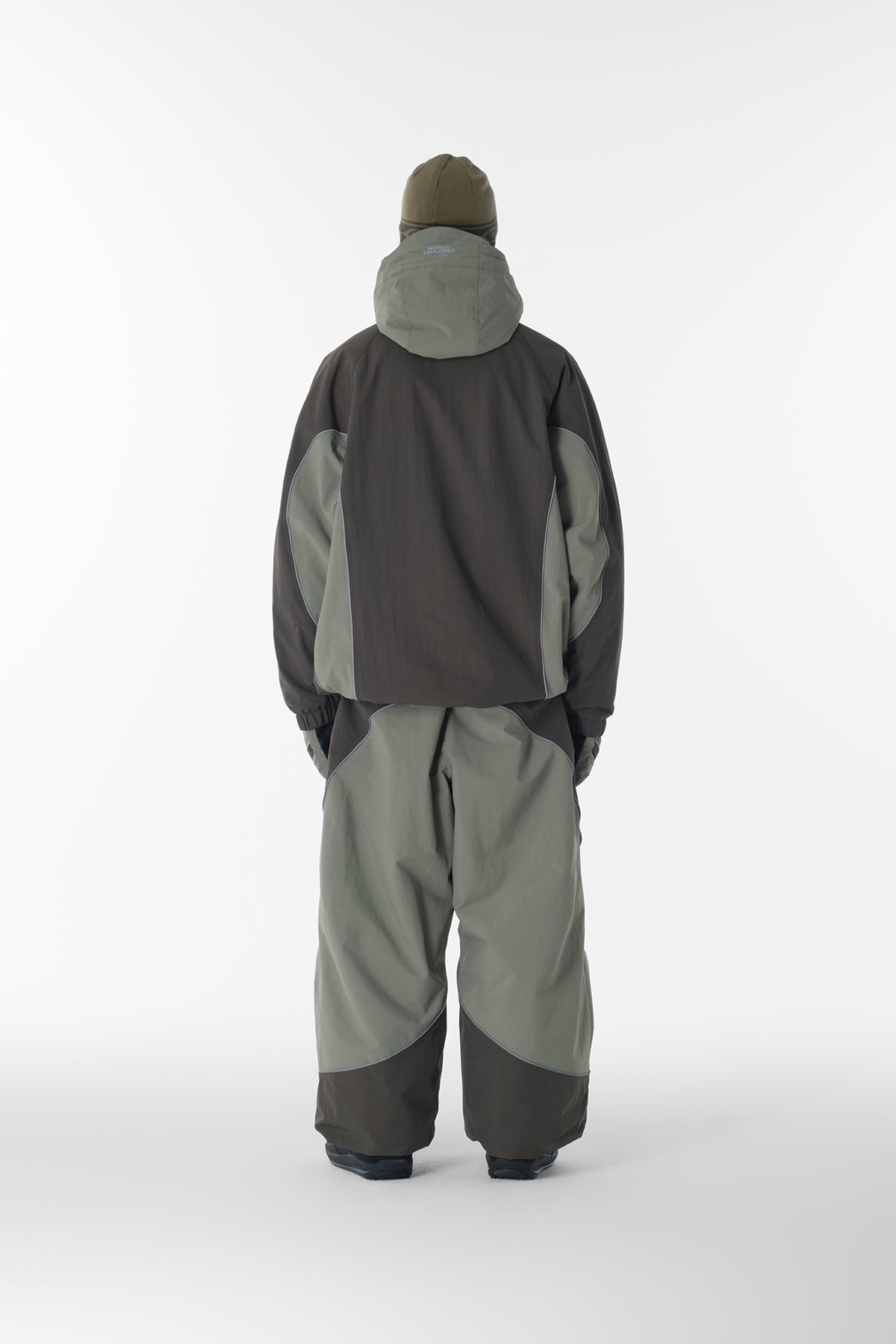 25 ATOM BANDED PANTS (WIDE FIT LV.1) SLATE SAGE