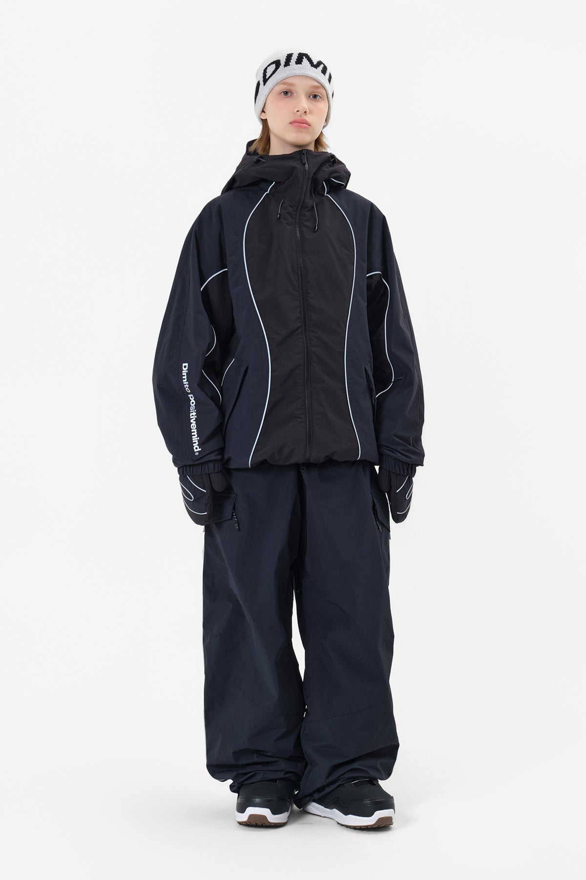 25 AIR FORCE BANDED PANTS (WIDE FIT LV.1) DARK NAVY