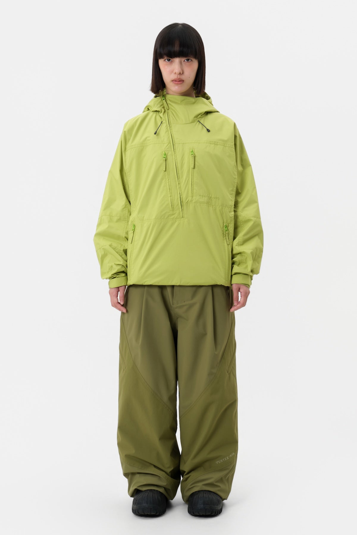 VTX WIND ANORAK JACKET SLATE LIME