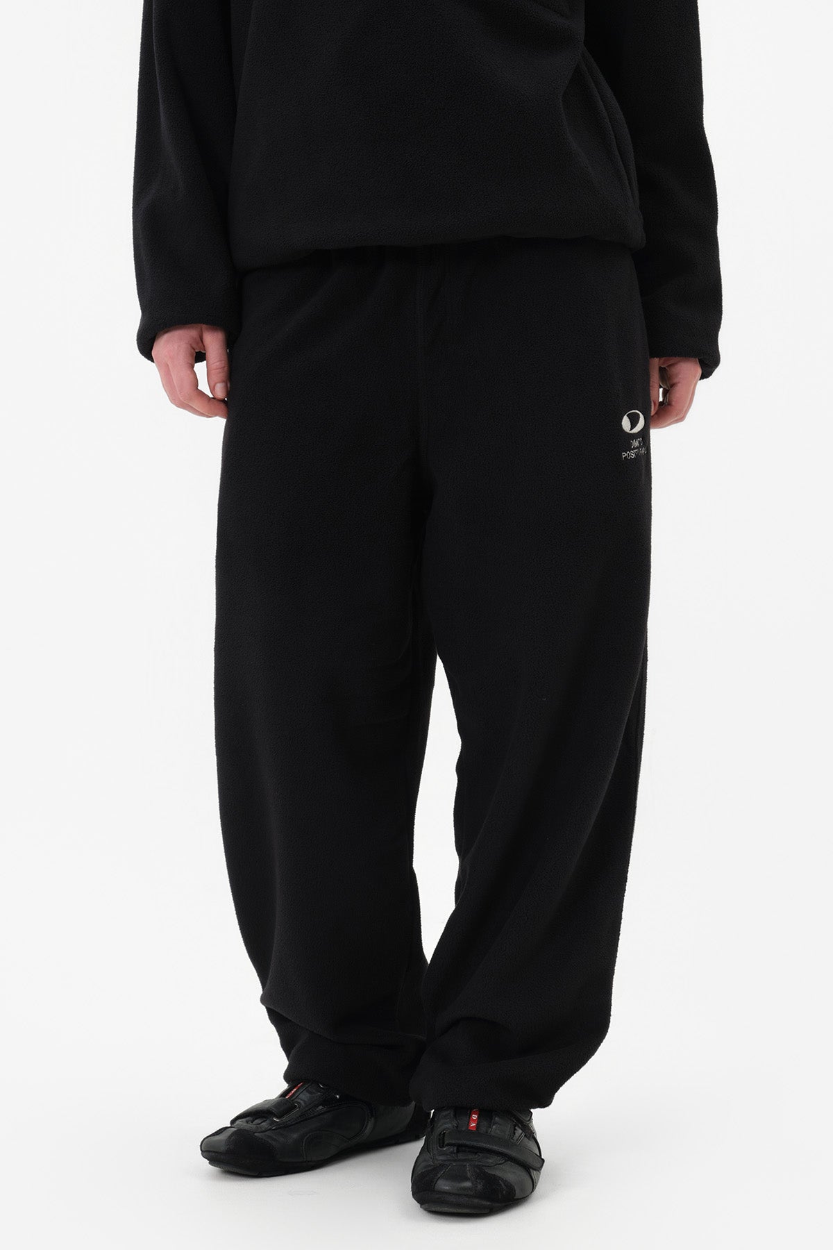 25 FLEECE PANTS BLACK